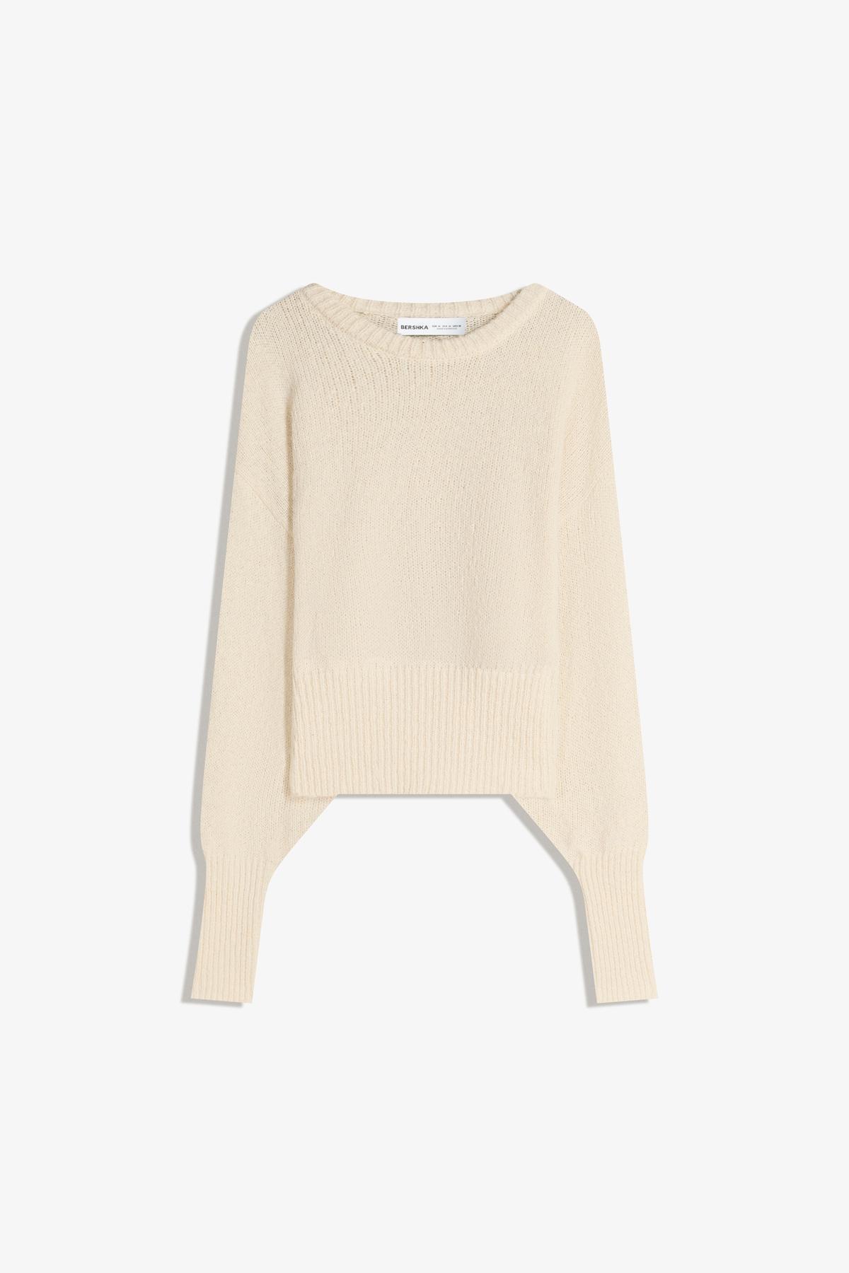 Bershka Volümlü kollu triko