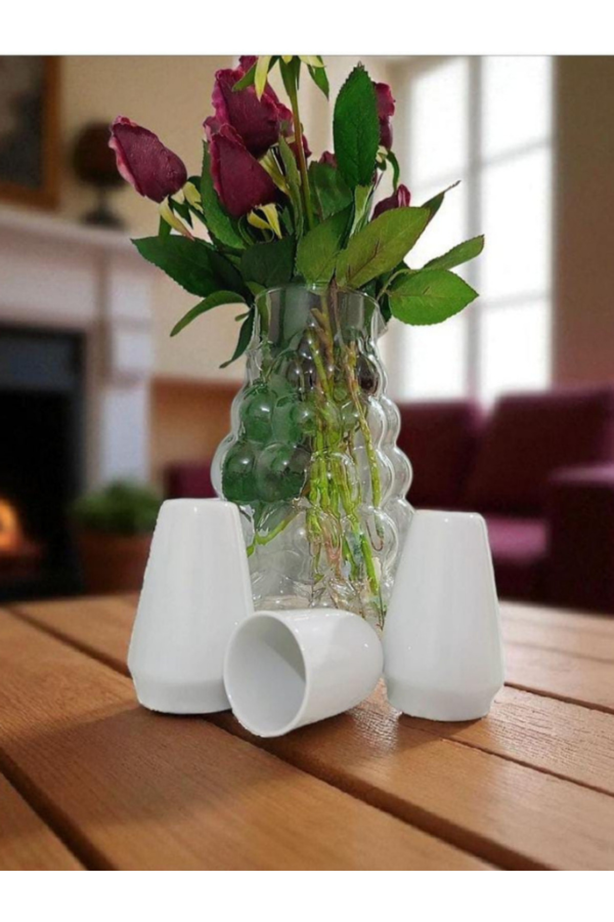 nowapazar 3lü porselen tuzluk