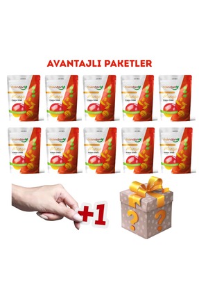 Dalindany Dondurularak Kurutulmuş Meyve 10'lu Mango Paketi