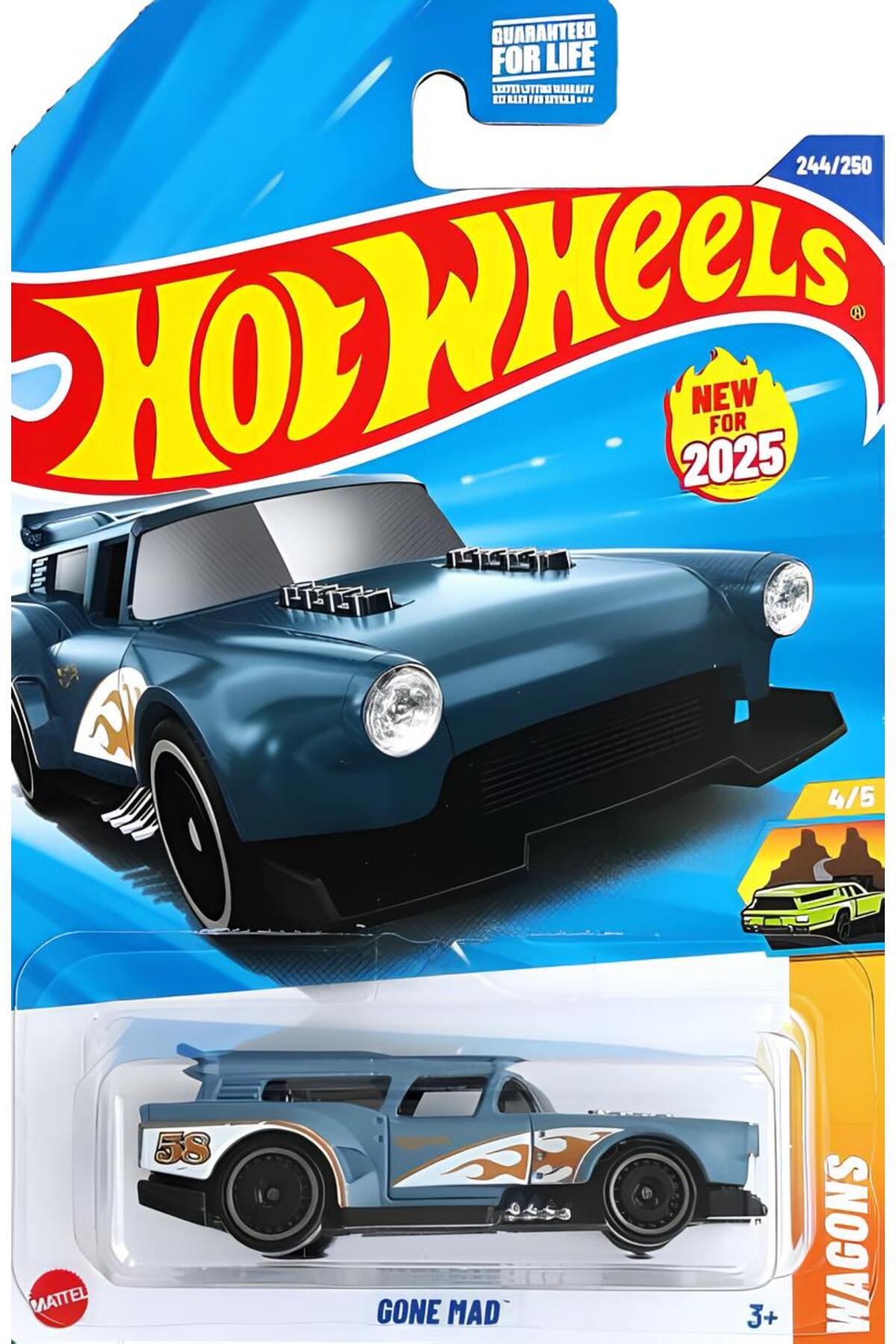 HOT WHEELS Tekli Arabalar Gone Mad HYW56 KISA KART 1/64 - Fiyatı
