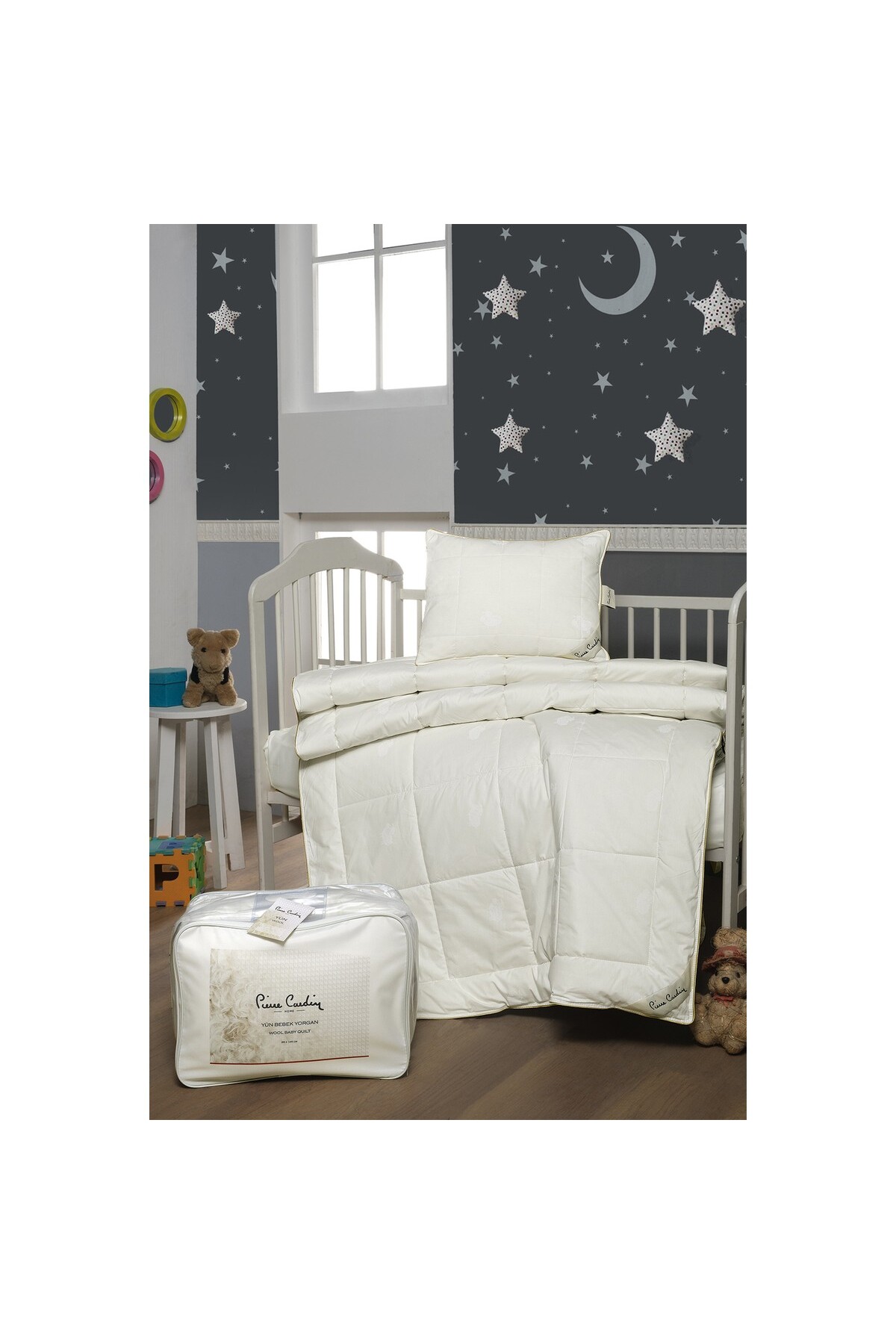 Pierre Cardin Yün Bebek Yorgan fotoğrafı 2 (önizleme)