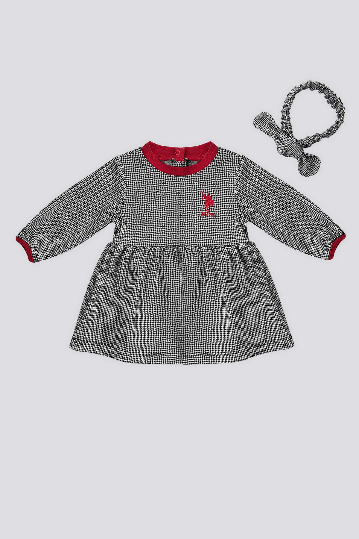 U.S. Polo Assn. U.S. Polo Assn Navy Blue Baby Girl Dress