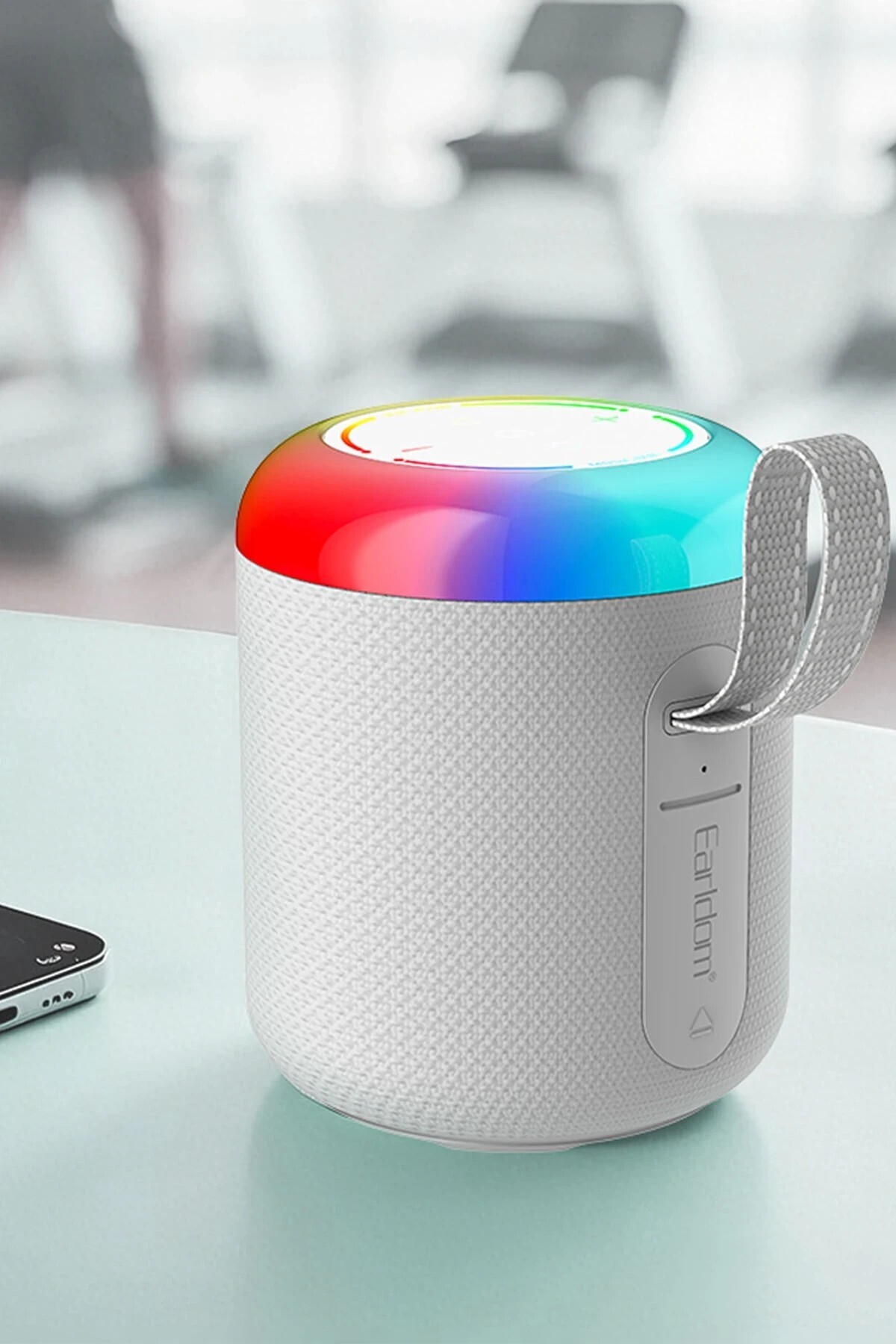 Resim No7tech Earldom A38 RGB Işıklı Süper Bass BT 5.3 Kablosuz Hoparlör 