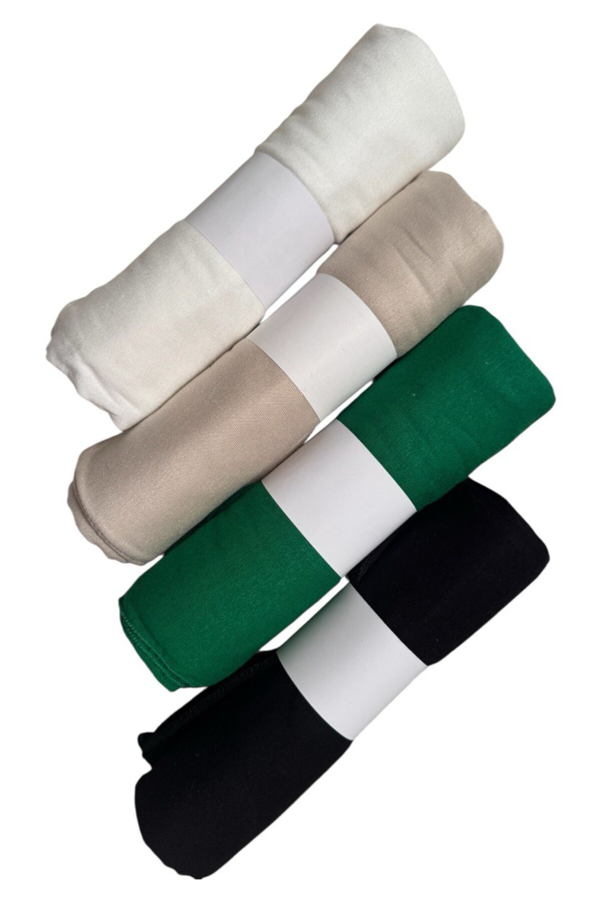 4-Piece Combed Plain Shawl (