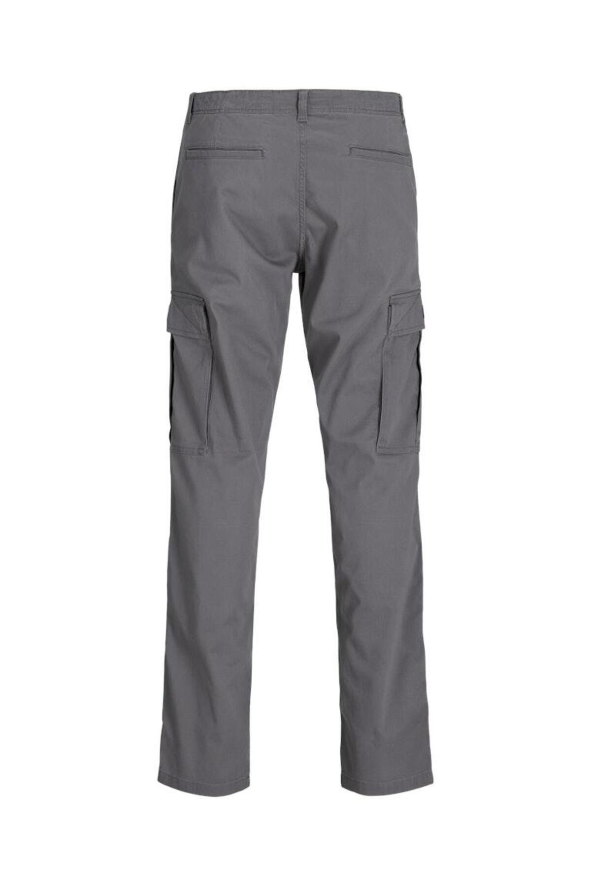 شلوار مردانه راسته کمربند دار | جک اند جونز Jack & Jones TYCD66AD904FA27B16B31D900 - تصویر 2