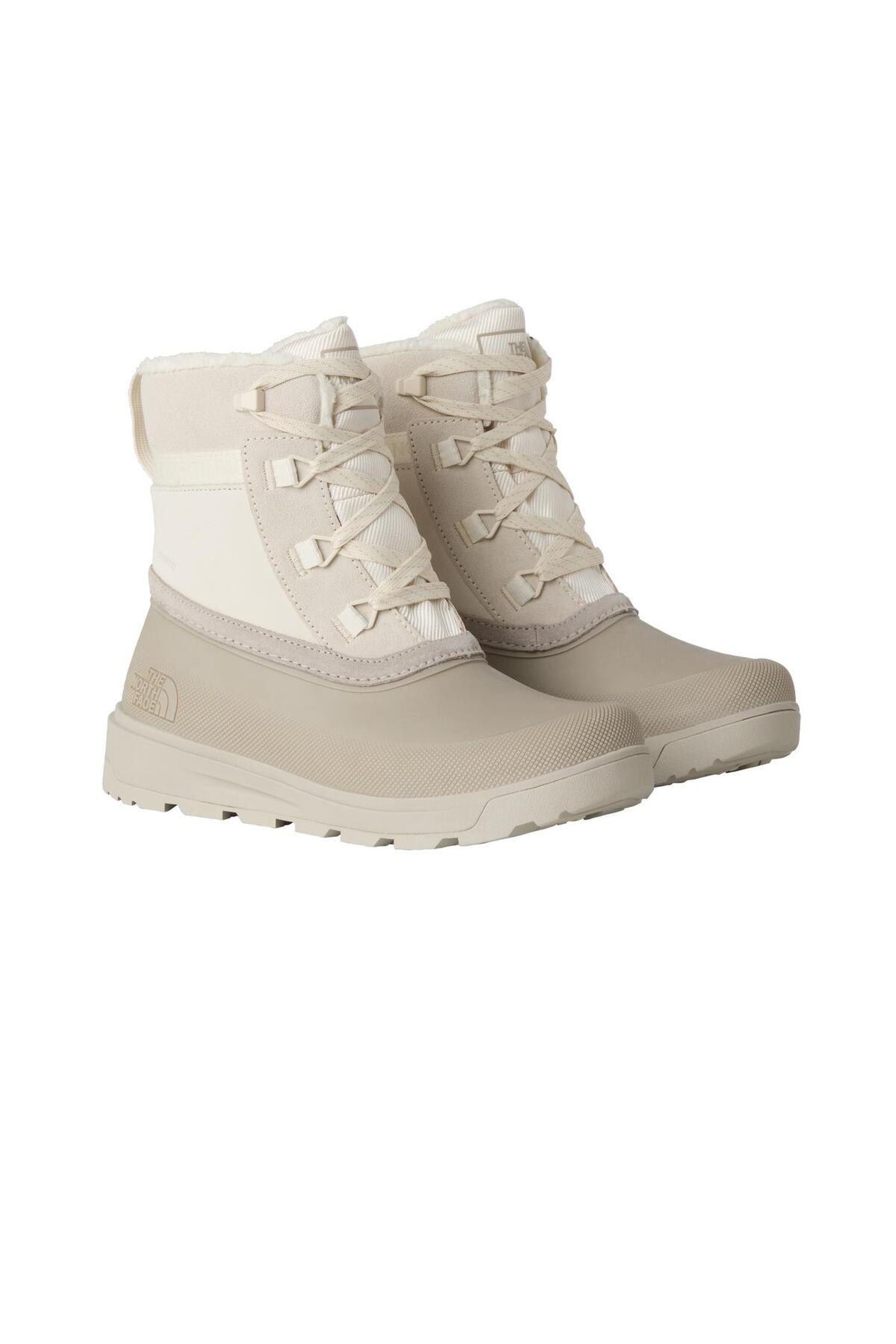 THE NORTH FACE Kadın Shellısta V Shorty Su Geçirmez Bot NF0A8D8Z7UR1 Beyaz-37 görsel 6