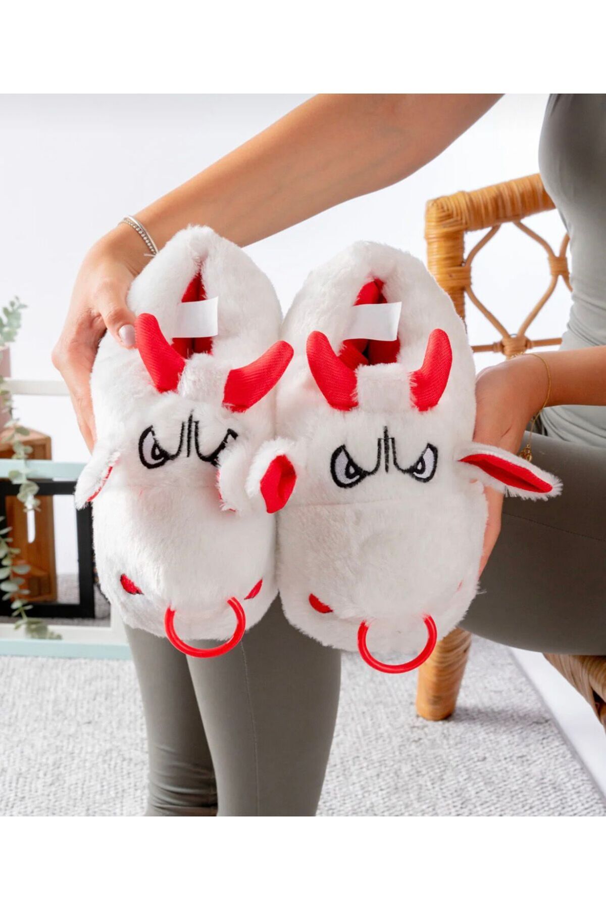 mustey unisex ev ayakkabısı panduf yıkanabilir ses yapmaz