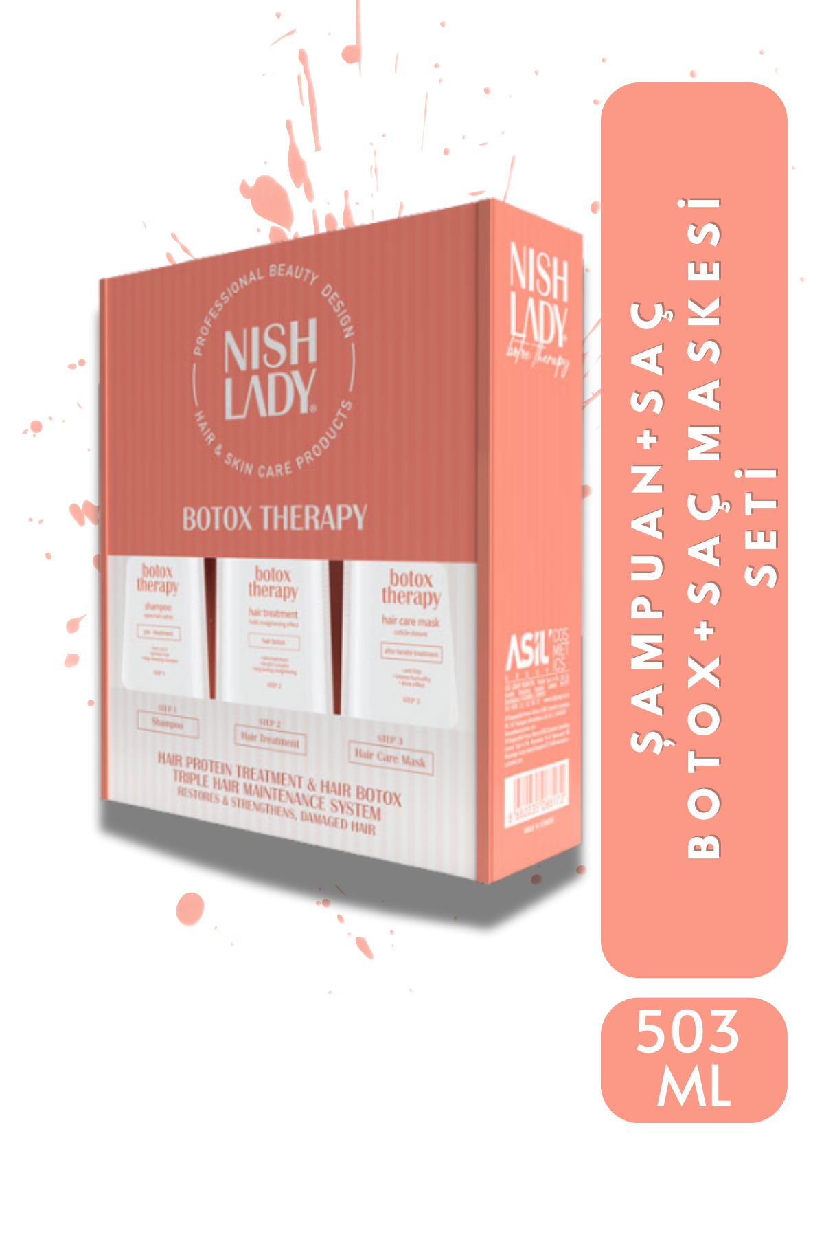 美品 Frontier Hotel BOXセット オールドデック Nishlady BOTOX THERAPY SAÇ BAKIM SETİ - Fiyatı, Yorumları