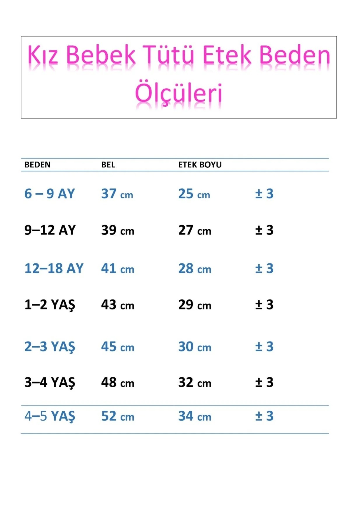 NSMLİFE Kız Bebek Astarlı Önü Tokalı Beli Lastikli Kabarık Tütü Etek fotoğrafı 2 (önizleme)