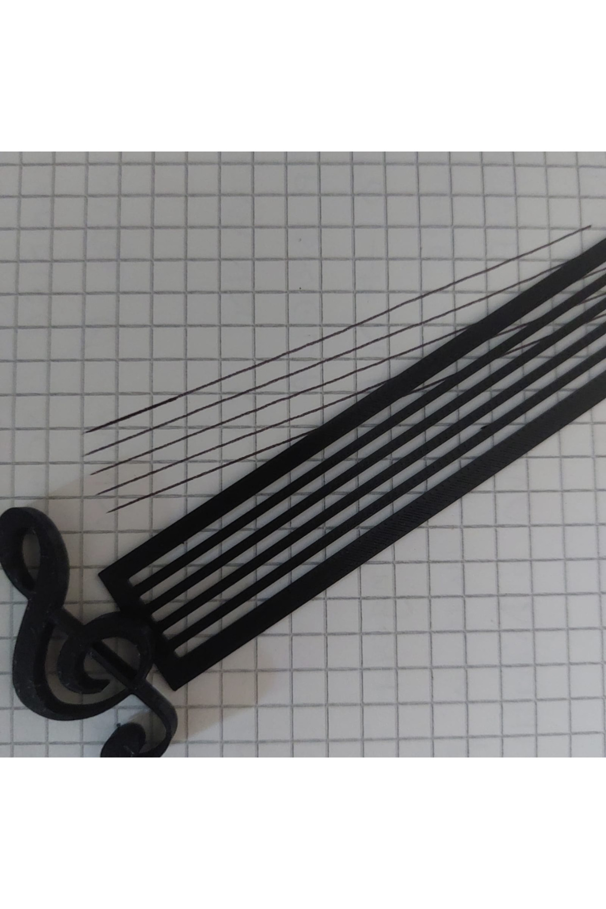 Craftix Müzik Defteri Notalık Çizgi Çekme Aparatı - Kitap Ayracı