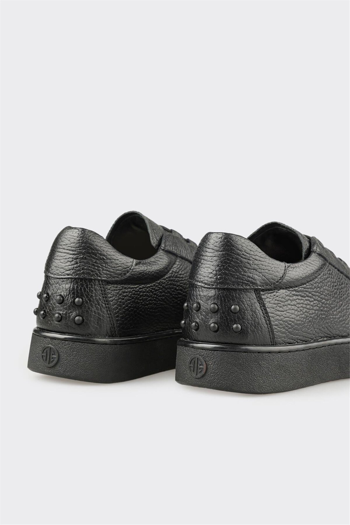 Elle Shoes Siyah Deri Erkek Günlük Ayakkabı görsel 5