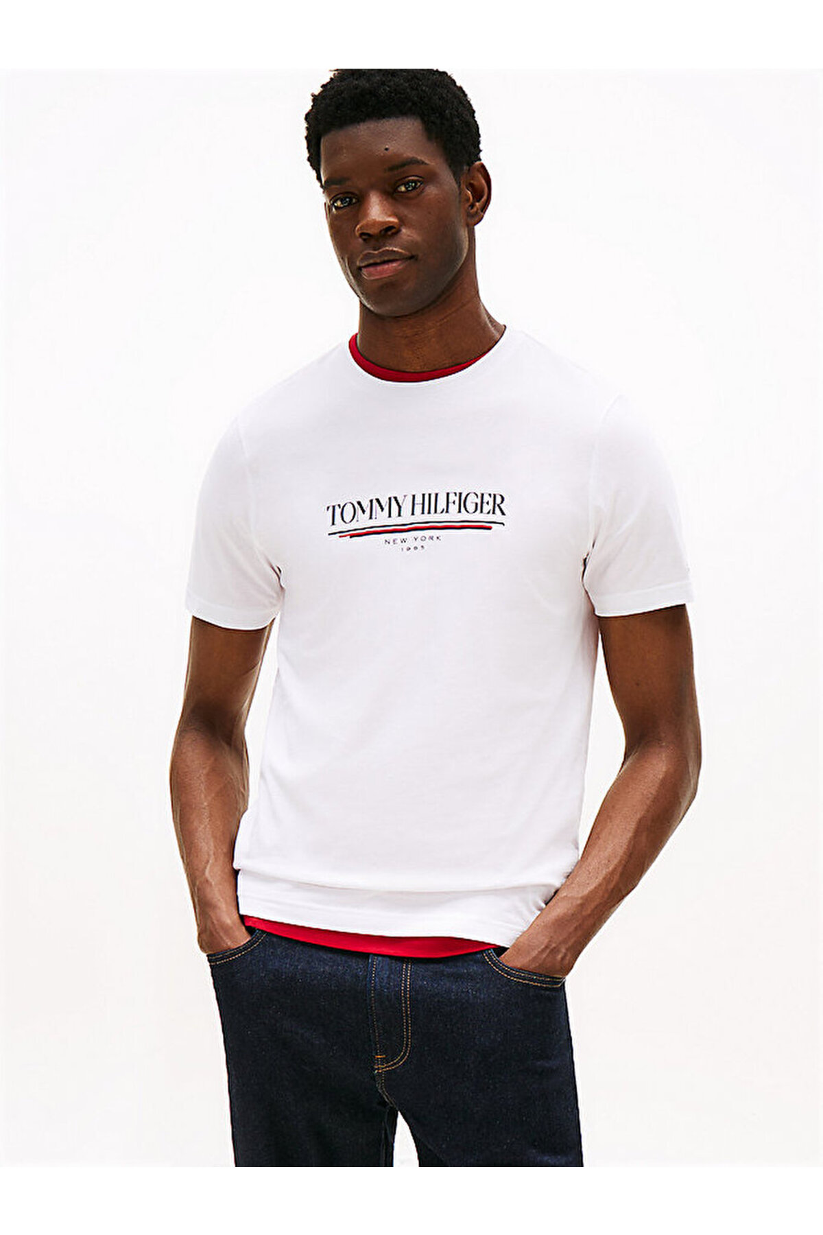 تامی هیلفیگر تی‌شرت مردانه برند لاو هیلفیگر