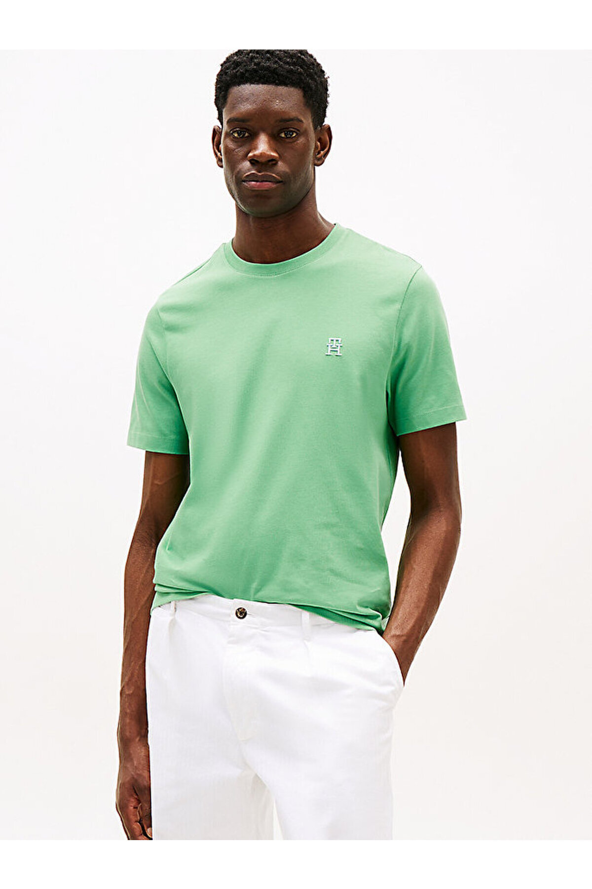 تامی هیلفیگر تی‌شرت طرح مونوگرام مردانه