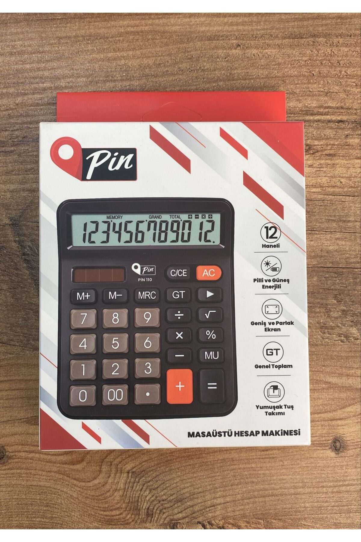 Pin MASAÜSTÜ HESAP MAKİNESİ