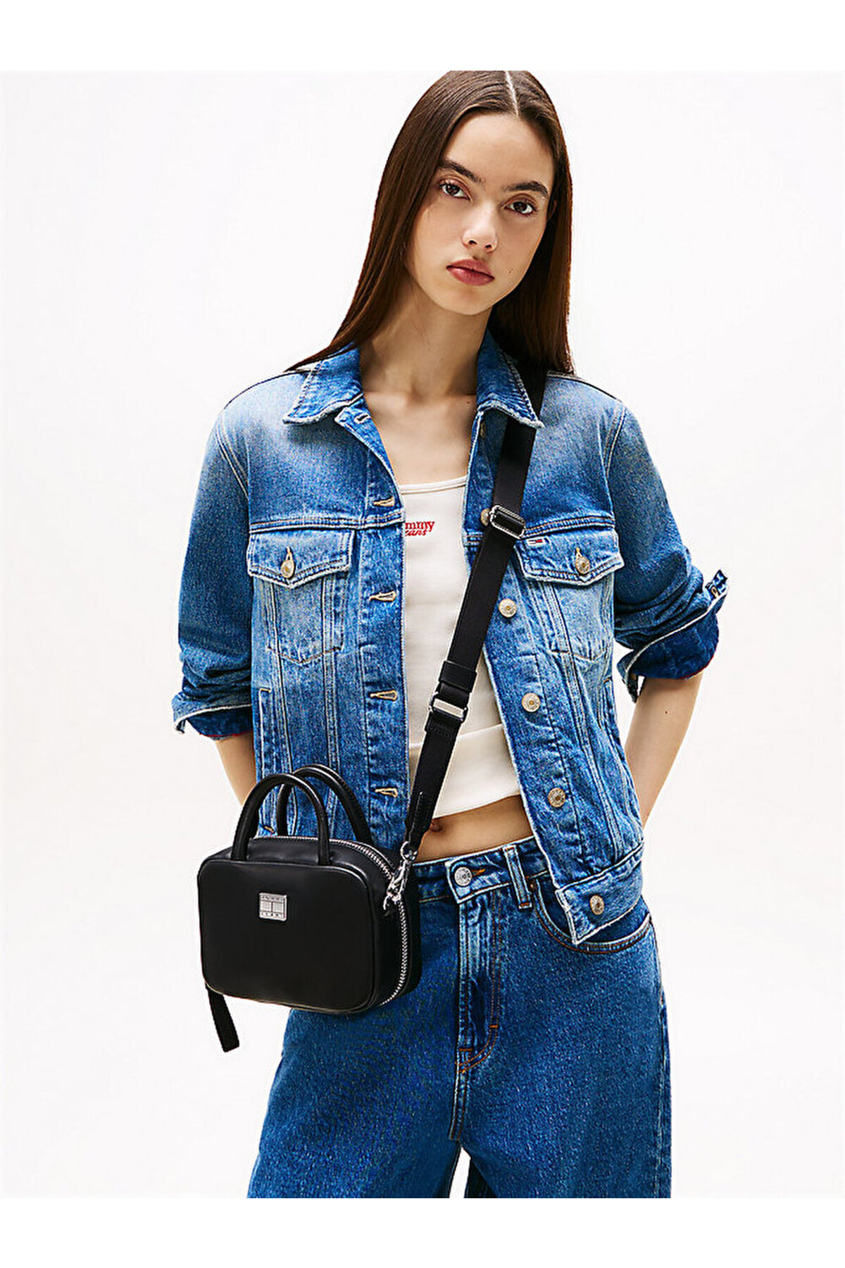 کیف رودوشی زنانه نوستالژی | تامی هیلفیگر Tommy Hilfiger TK-NW01/AW0AW17294 - تصویر 5