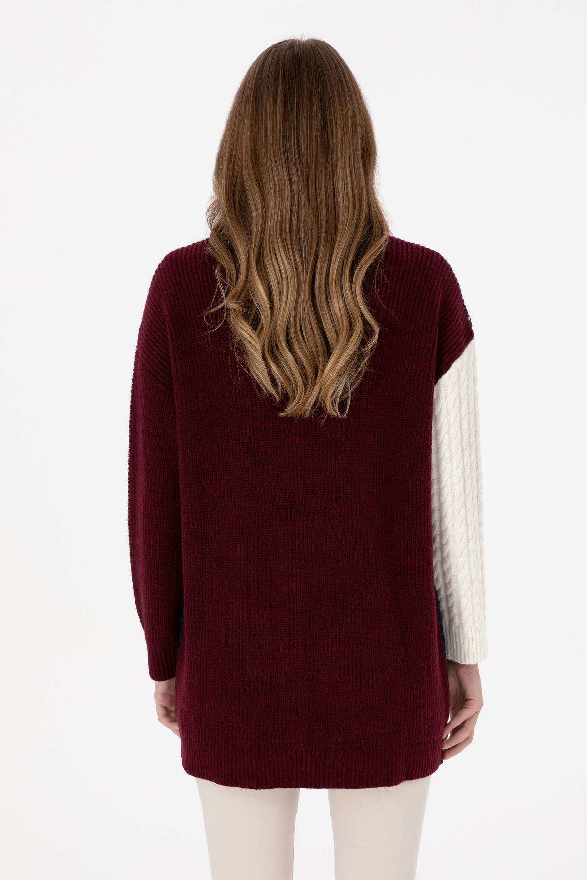 U.S. Polo Assn.  Kadın Lacivert Triko Hırka 50310761-VR033 - Görsel 5