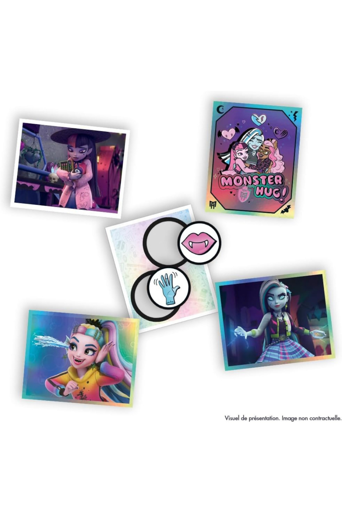 Next Plus Lisanslı Panini Monster High Sticker Collection Album+ Box of 36 Packs (180 Stickers) fotoğrafı 3 (önizleme)