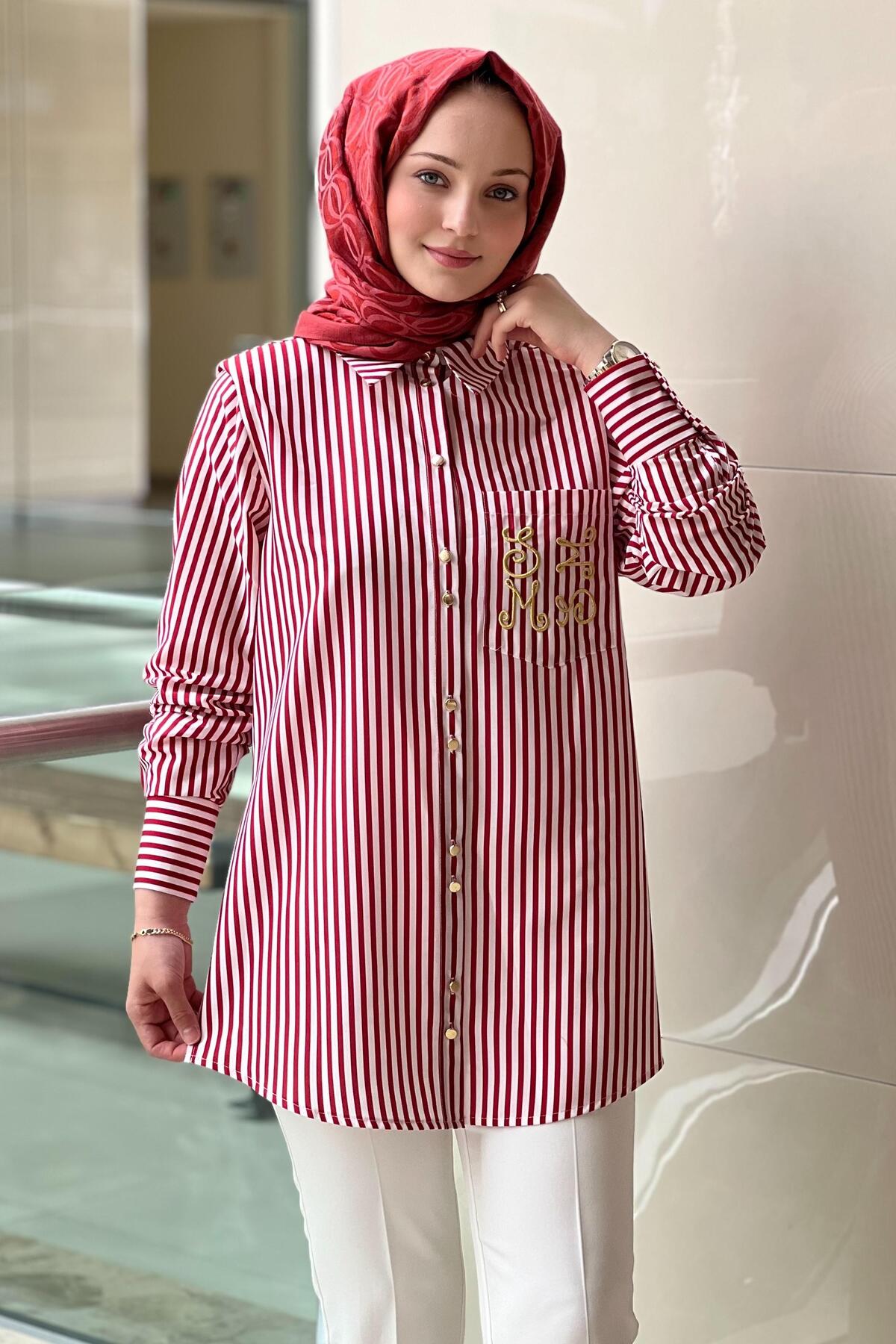 Missemramiss  Çizgli Gömlek