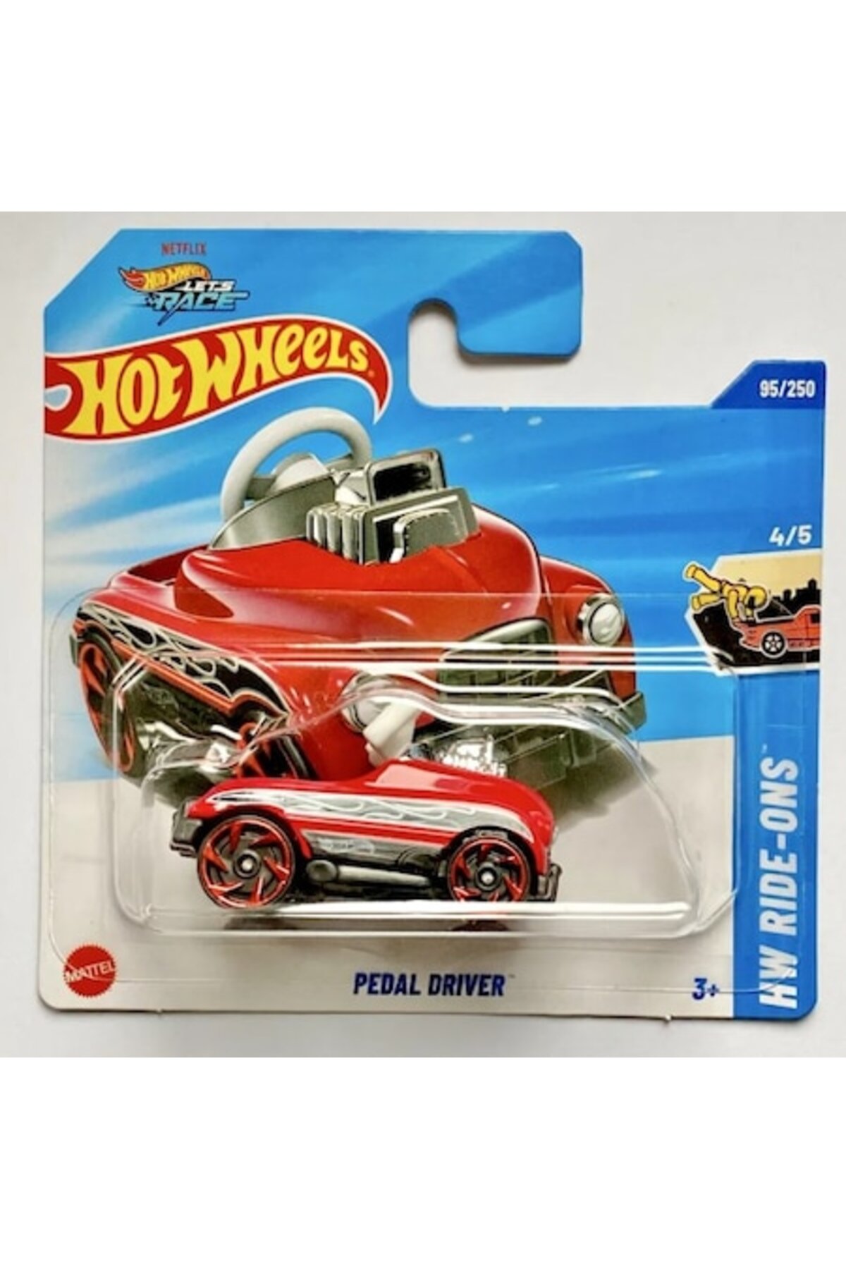 Mașină metalică, Șofer cu pedale, Vânătoare de comori 2025, 1:64