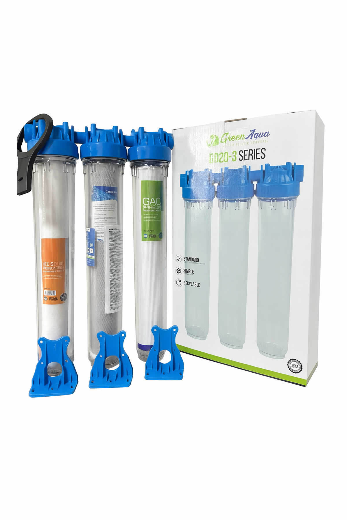 AQUA BELLA Apartman Bina ve Daire Girişi Çamur Tortu Koku ve Pas Önleyici Arıtma Cihazı