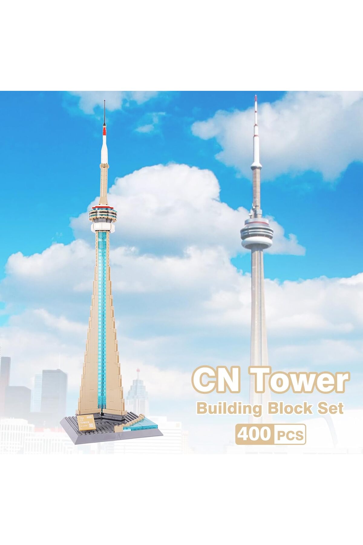 مجموعه بلوک‌های معماری برج جهانی سی‌ان، بلوک‌های ساختمانی، کیت ساختمانی