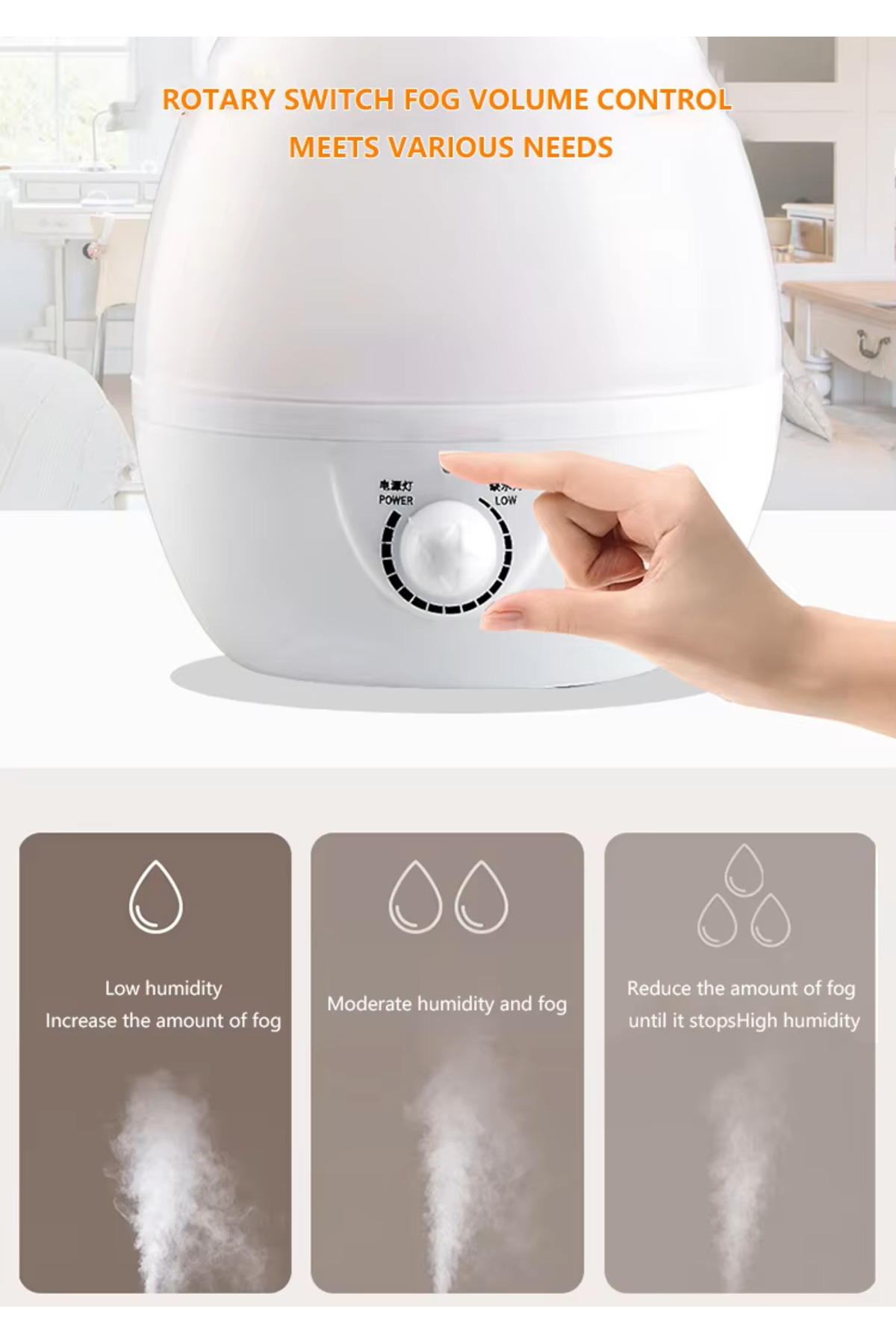 ريفورا فواح مرطب هواء و موزع عطري بسعة 3لتر