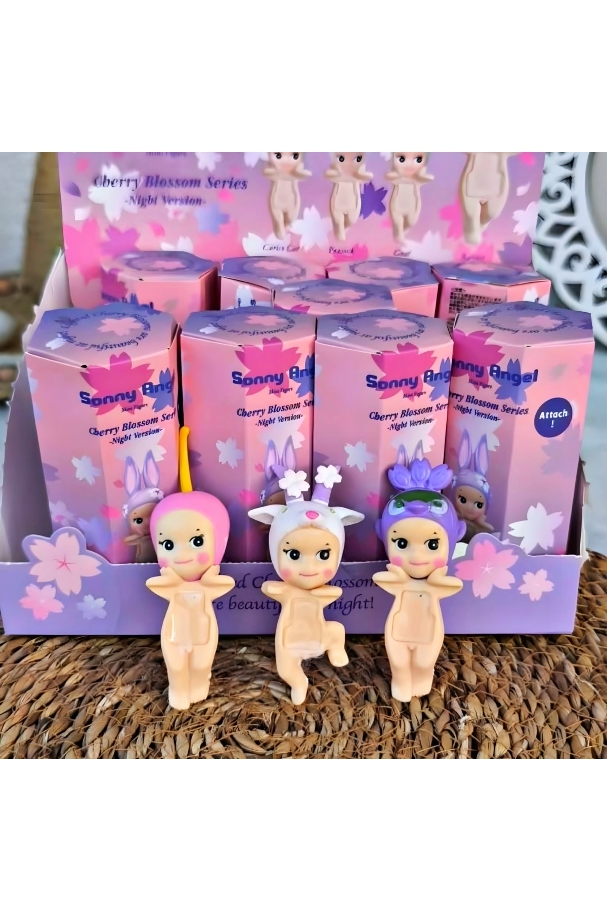 ANGELSS JEWELLERY Sonny Angel Mor Cherry Blossom Lighted Night