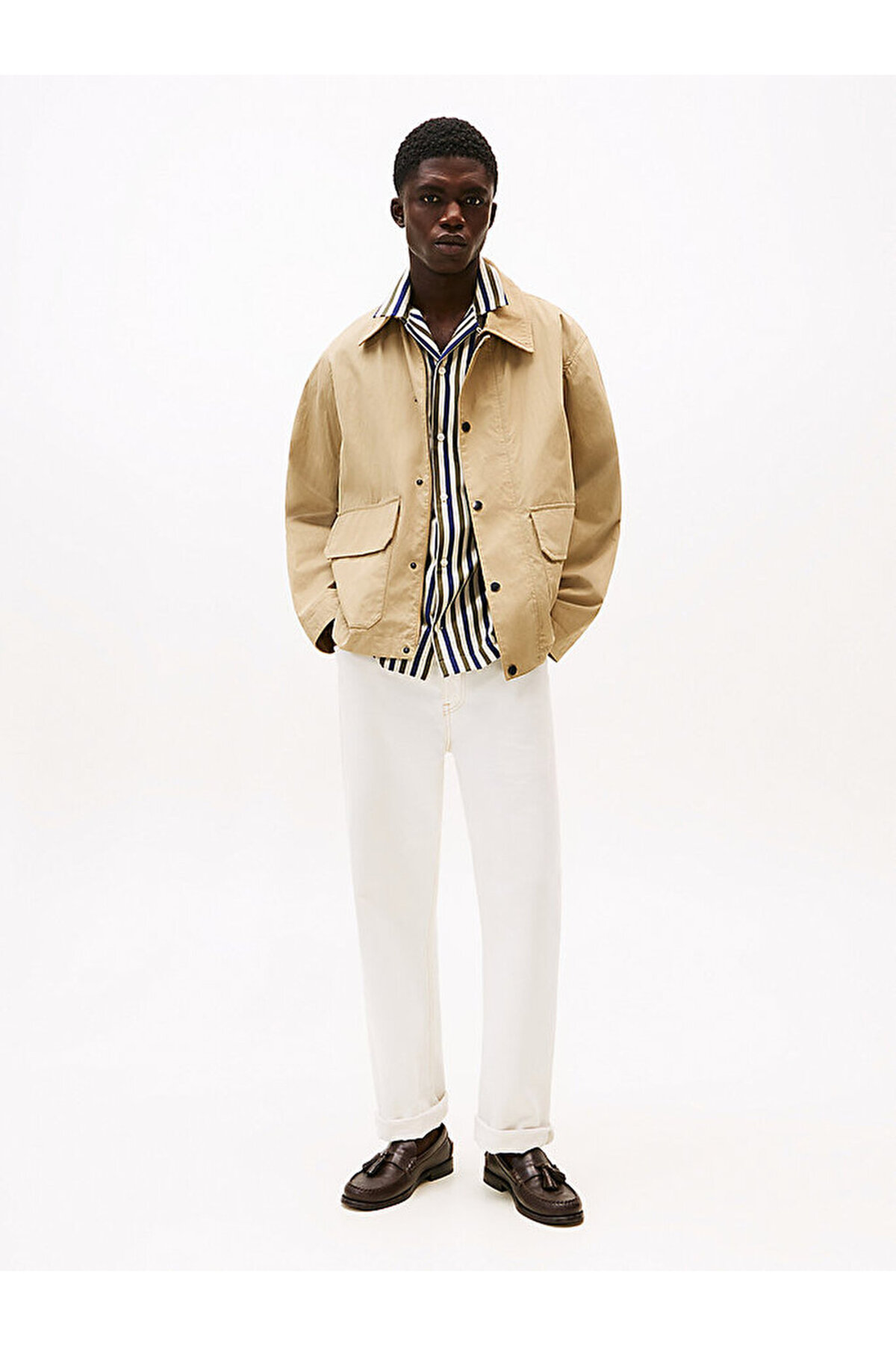 تامی هیلفیگر شلوار جین مردانه مدل رودخانه‌ای راحت