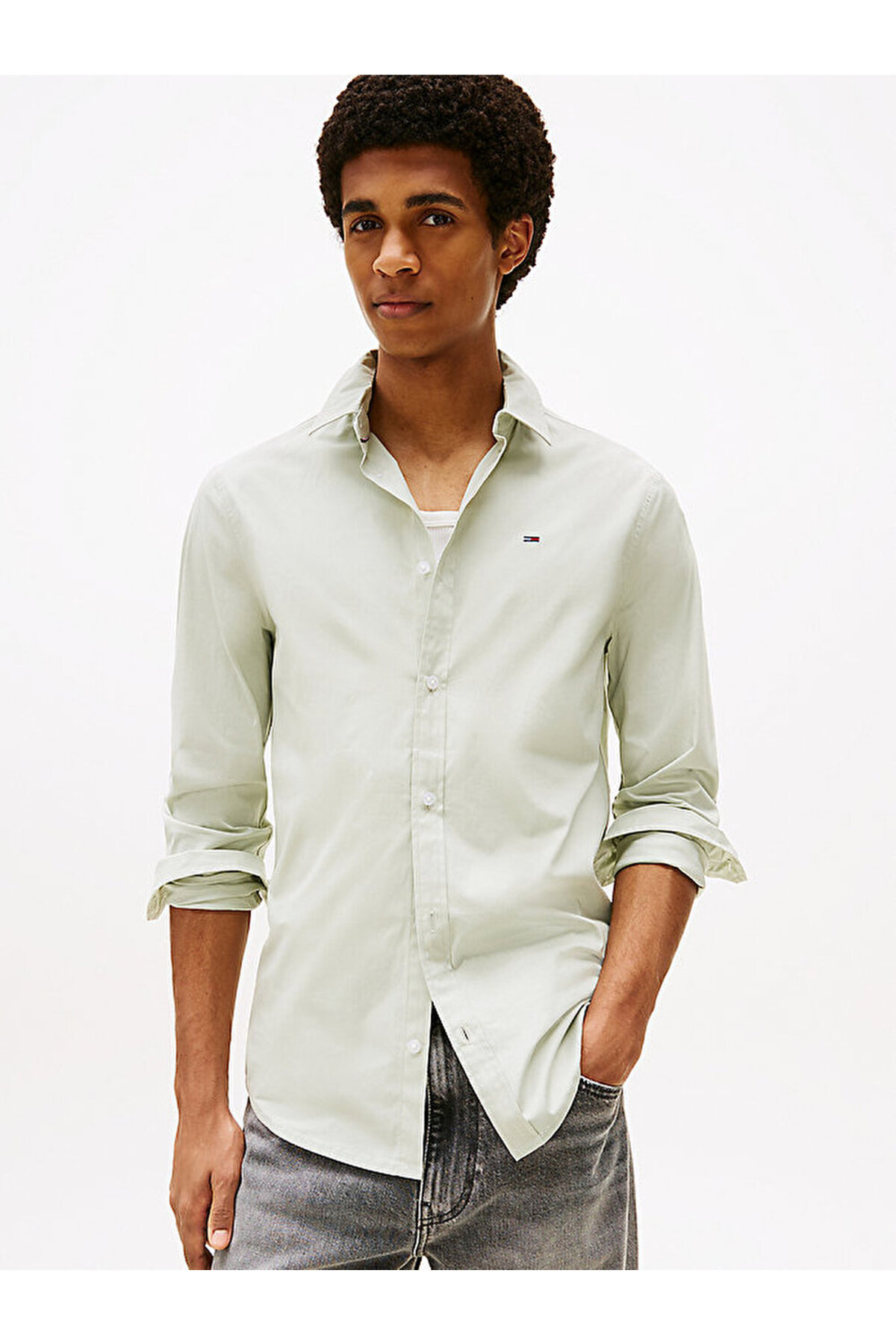 تامی هیلفیگر پیراهن کشی مردانه اورجینال tjm