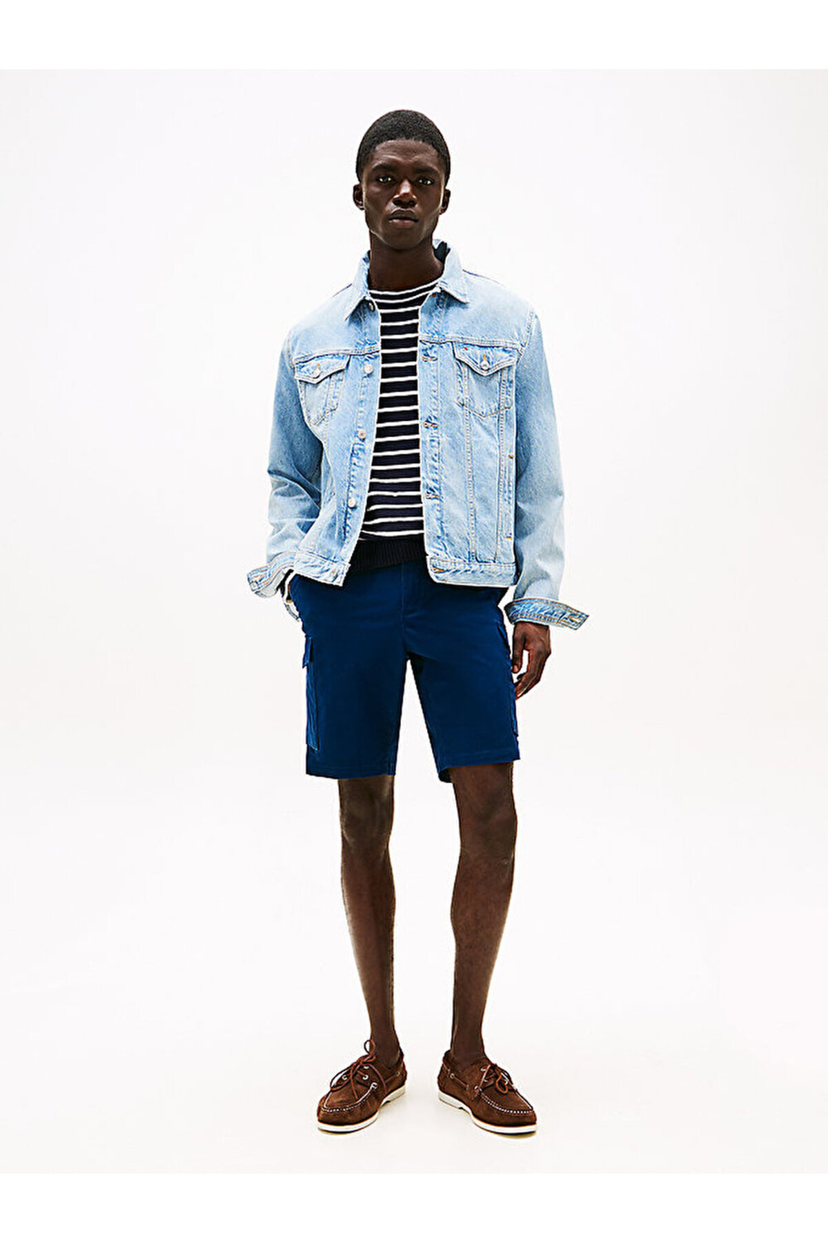 تامی هیلفیگر شلوارک مردانه هارلم کارگو ۱۹۸۵