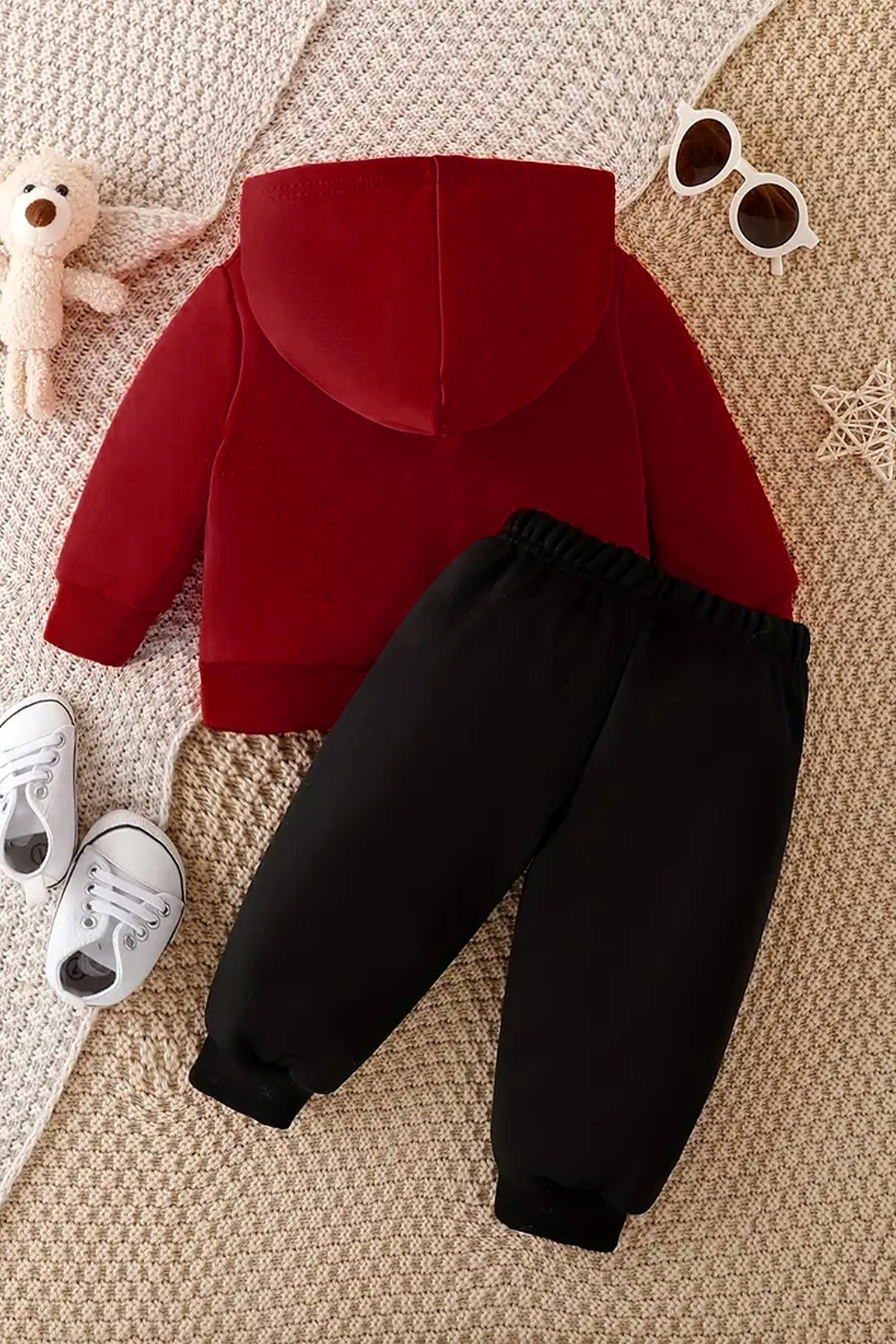 ADABEBEK Premium Leopar Desen Baskılı Alt Üst Bebek Takımı 24581 fotoğrafı 2 (önizleme)