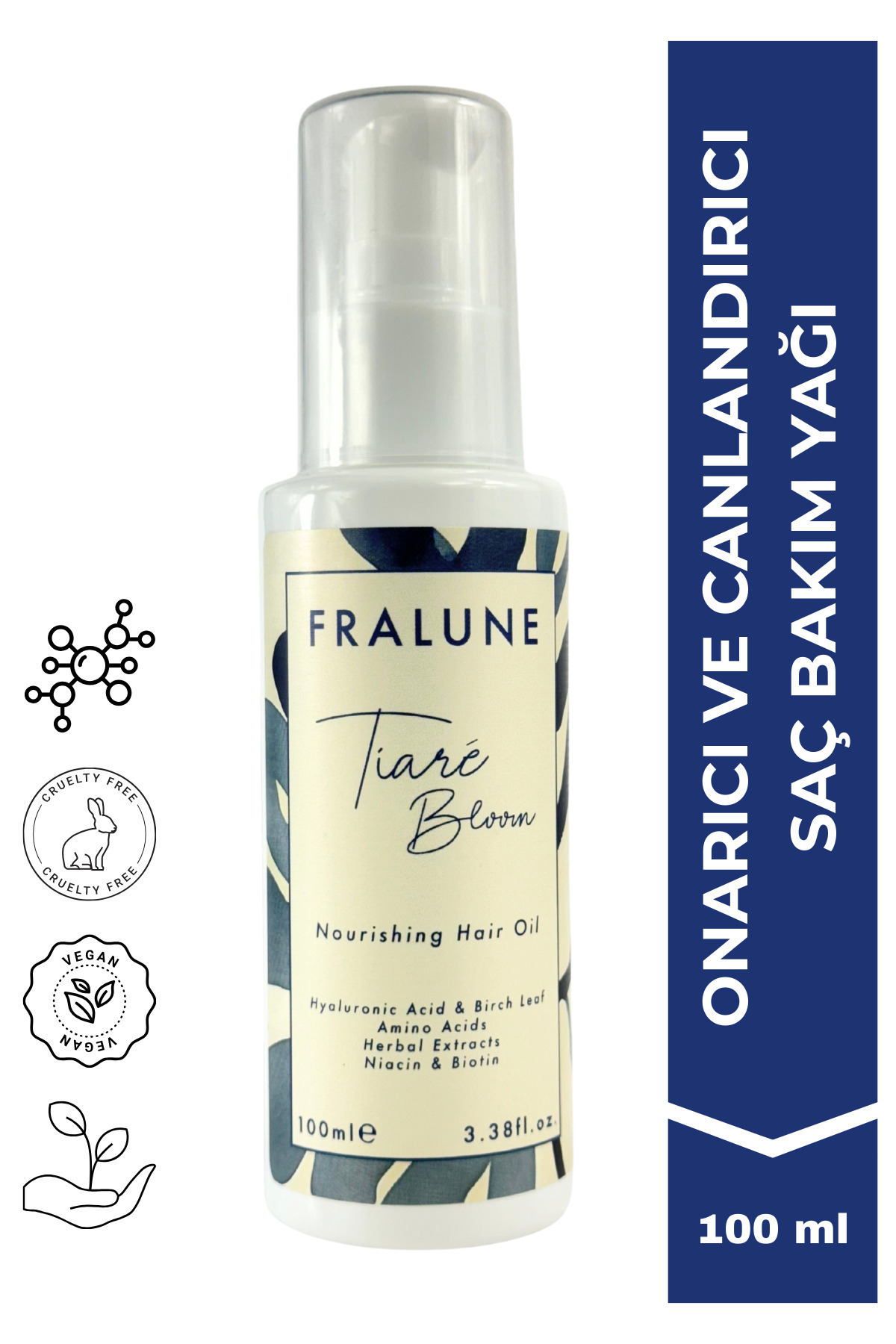 Fralune 15 Aminoasit 10 Bitki Özlü Saç Bakım Yağı