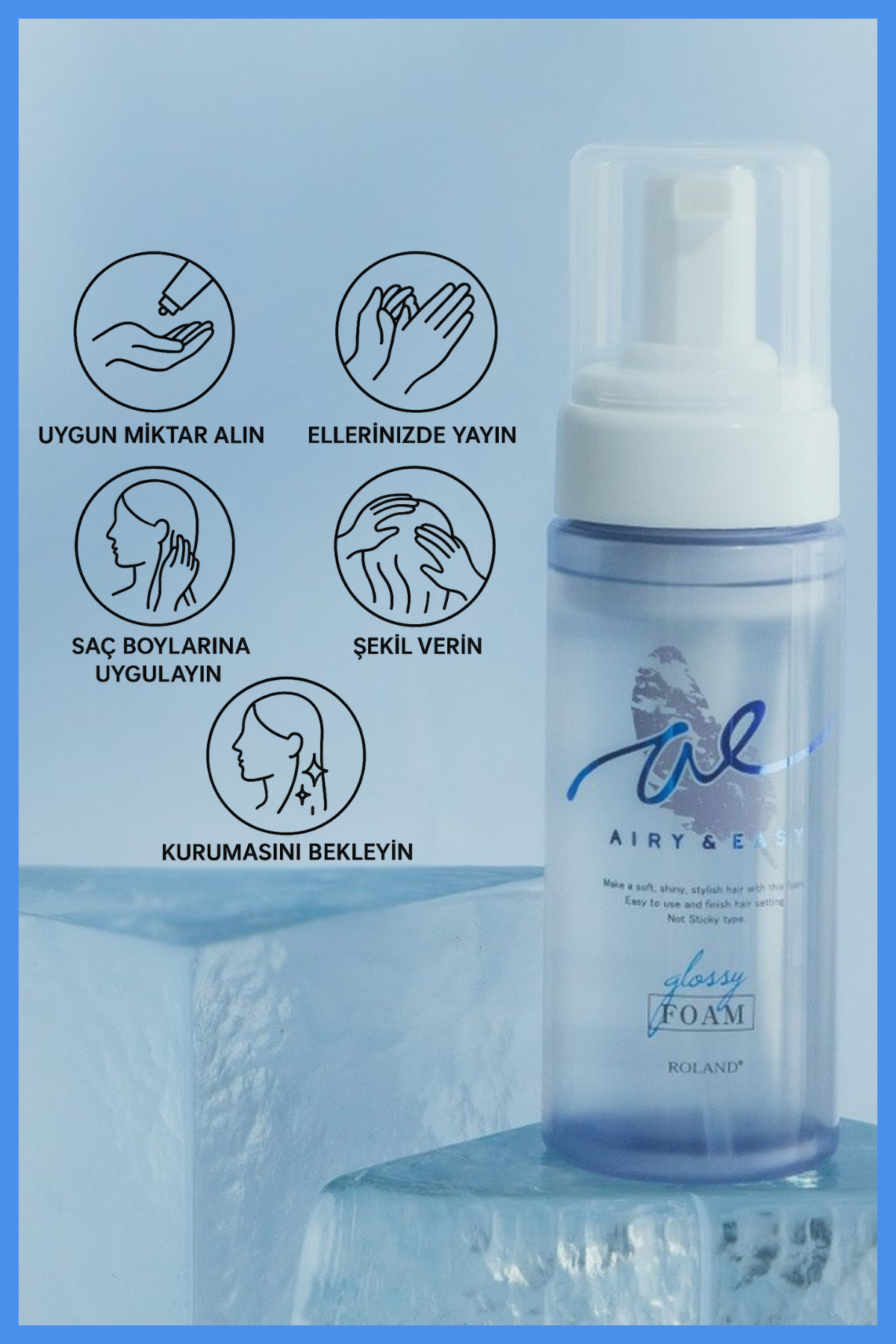 موس موی فوم روغنی براق Airy&Easy — CR140839 — تصویر 4 از 6