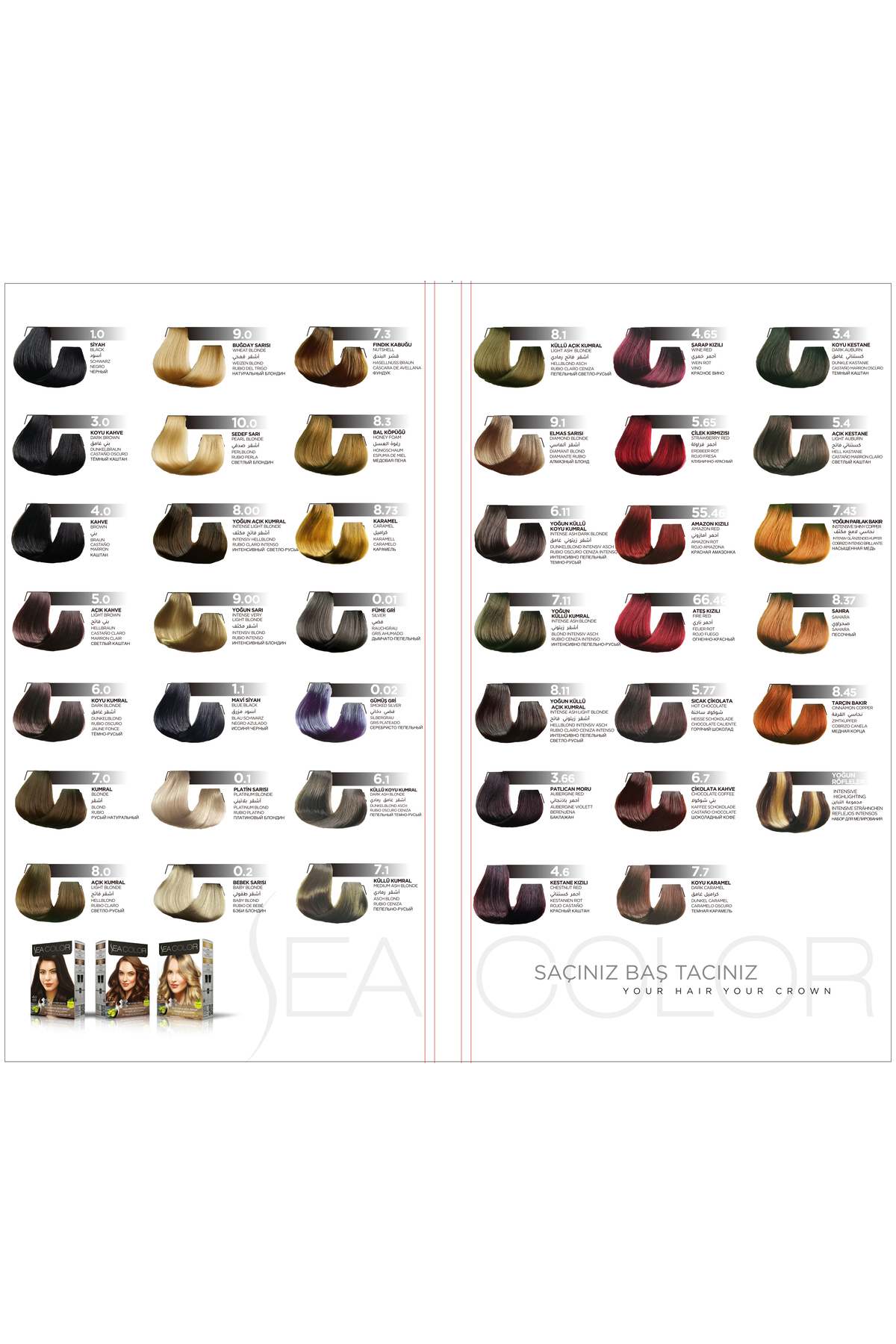 Sea Color Set Saç Boyası 0.2 Bebek Sarısı fotoğrafı 3 (önizleme)