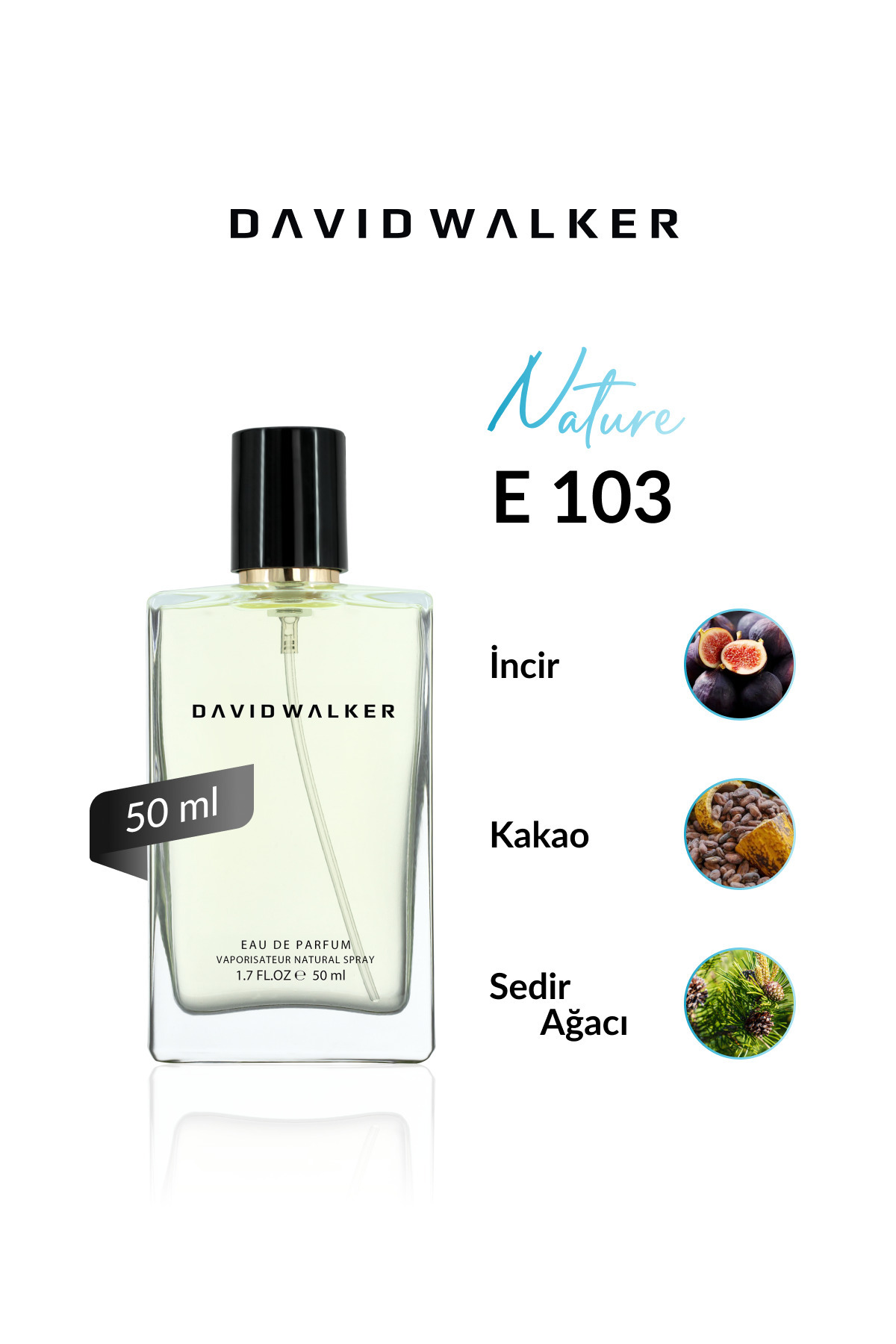 دیوید واکر E103 Clear 50 ml عطر مردانه 