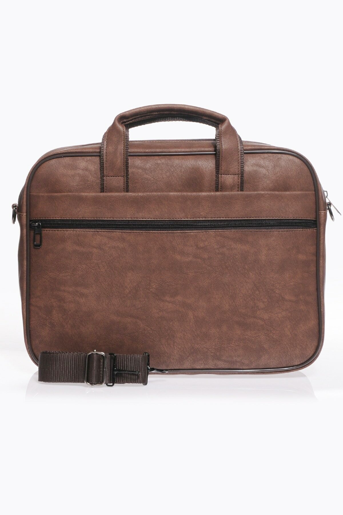 By Hakan  Gk38 Viyana Evrak/laptop Çanta Taba - Görsel 3