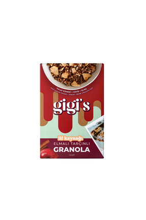 Gigis Food Elmalı Tarçınlı Granola
