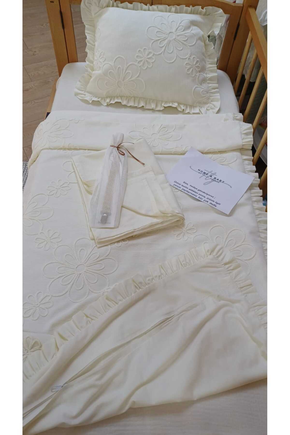 Tly Home Textiles Bahar Bebek Nevresim Takımı - 100 x 150 fotoğrafı 7 (önizleme)