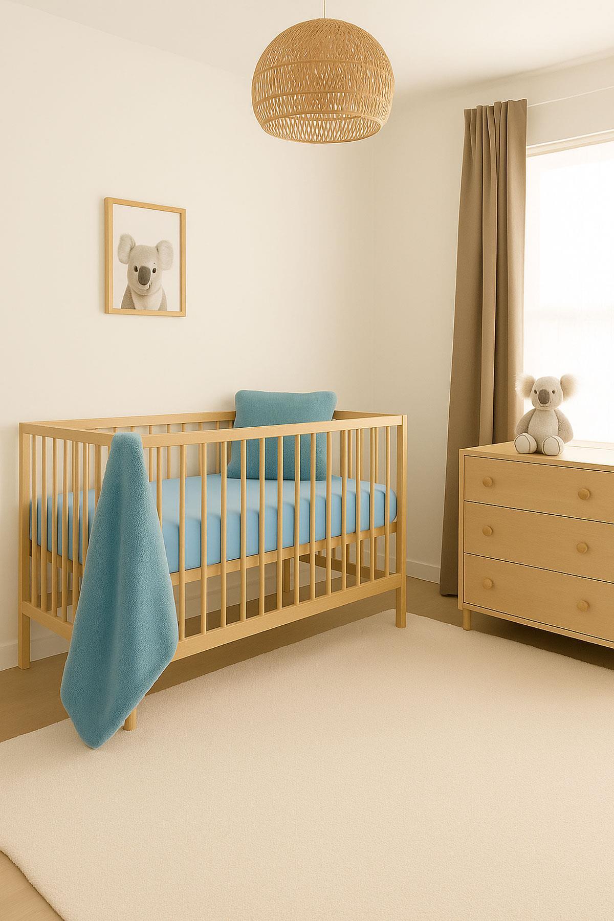 Genel Markalar 3 Adet Pamuklu ve Lastikli 60 x 120 x 15 cm Penye Bebek Çarşaf fotoğrafı 7 (önizleme)