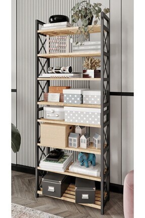 bituclass DEKORATİF ÇOK AMAÇLI 8 KATLI RAF AYAKKABILIK