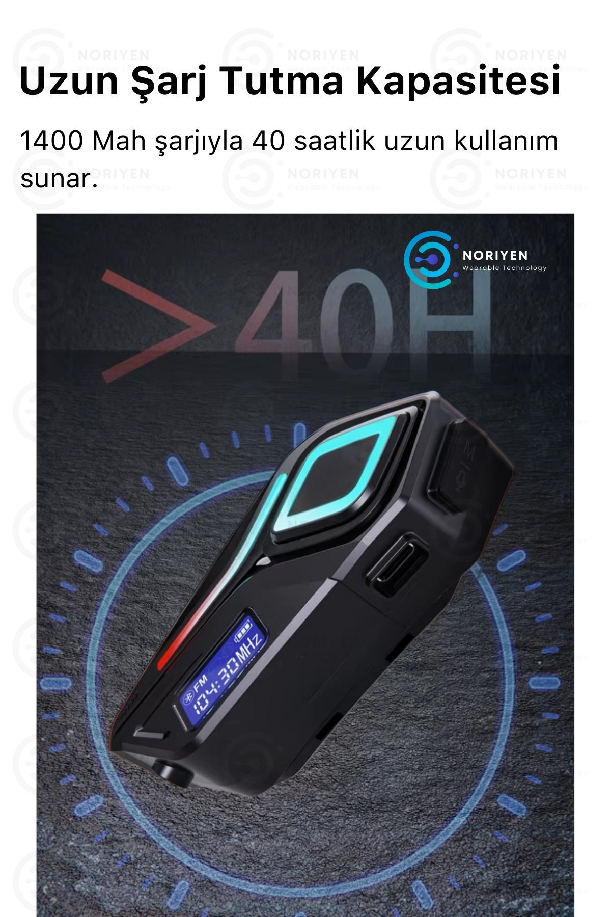 Yeni Nesil Motosiklet Kask Interkom Mikrofonlu Gürültü Engelleyici K08 Bluetooth Kulaklık