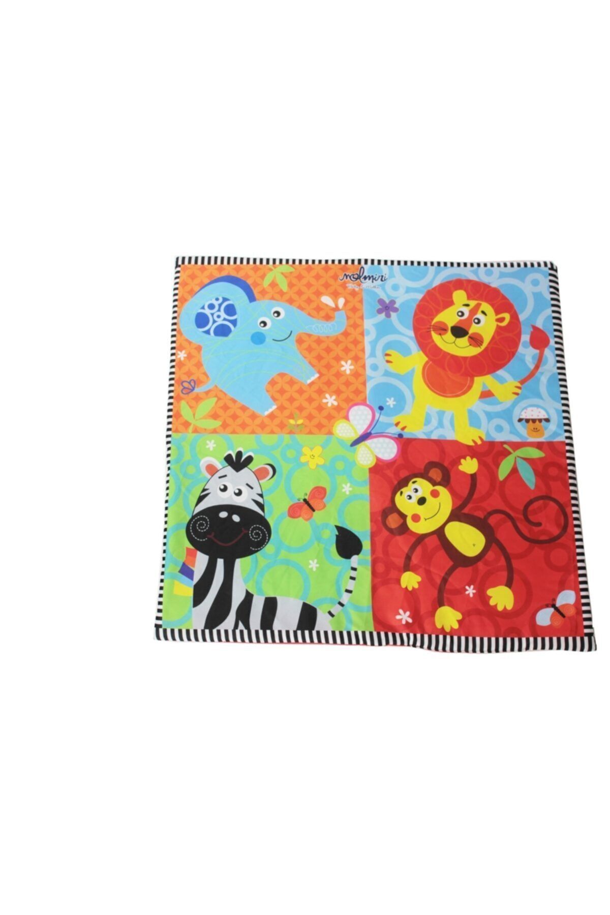 Molmini Oyuncaklı Oyun Minderi Bebek Oyun Halısı Oyuncak 75x75 fotoğrafı 3 (önizleme)