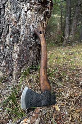 Tantobushcraft Özel Tasarım El Yapımı Balta Huginn X – Dayanıklı Çelik Kafa v...