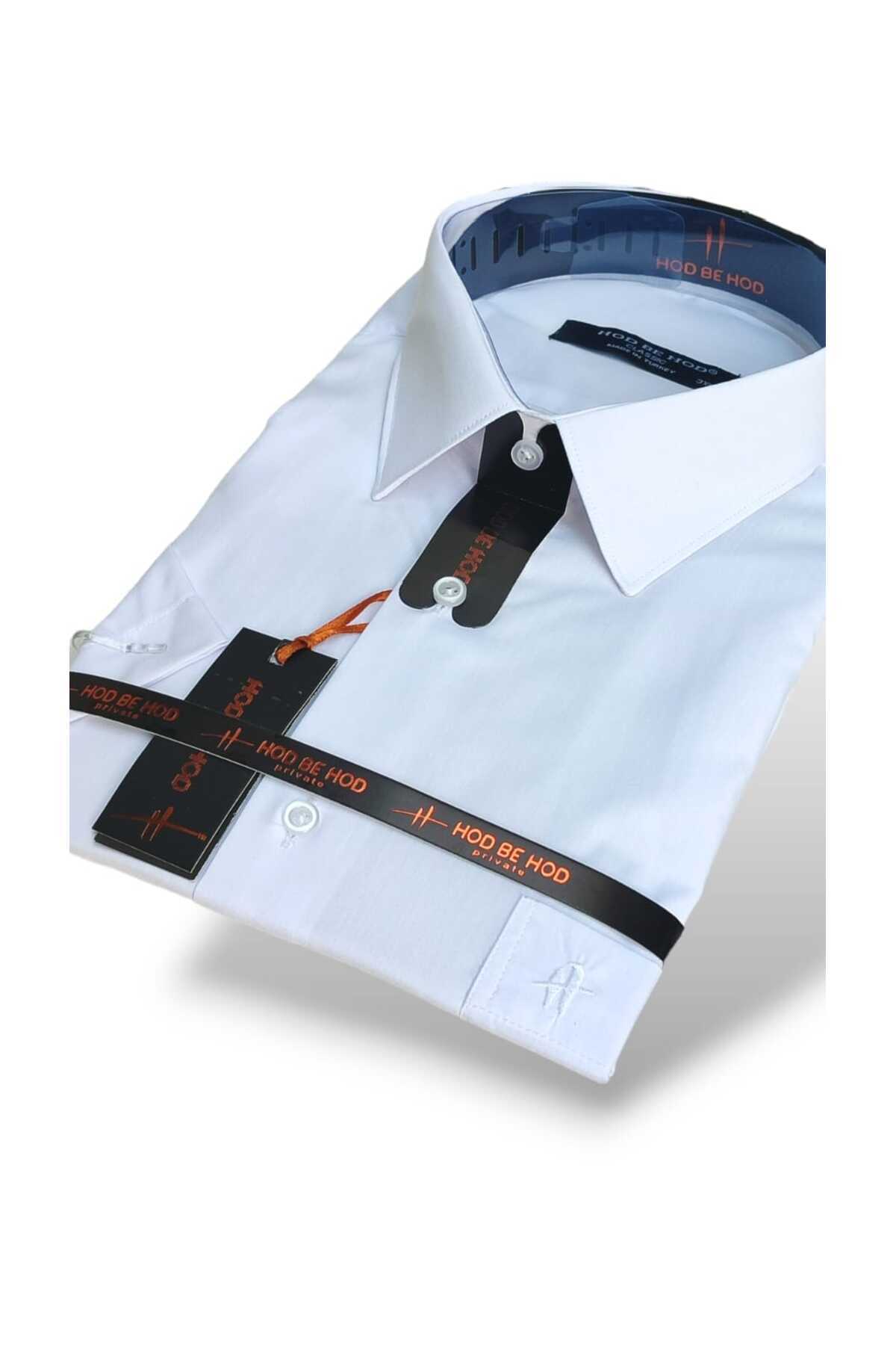 hodbehod ORİJİNAL DÜZ DACRON BÜYÜK BEDEN BATTAL KISA KOL CEPLİ BABA GÖMLEK 2XL,3XL,4XL (ÜST KALİTE ÜRÜN) görsel 6