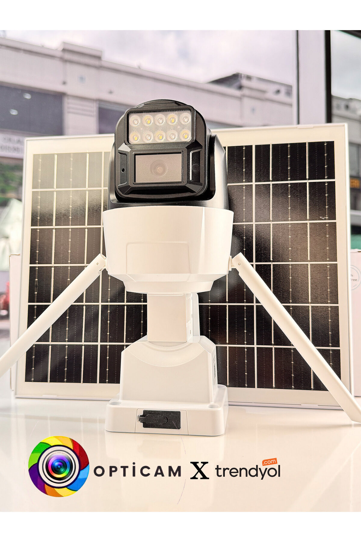 Store SX520-W 4mp 15w Güneş Enerjili Solar 4g Sim Kartlı Güvenlik Kamerası fotoğrafı 4 (önizleme)