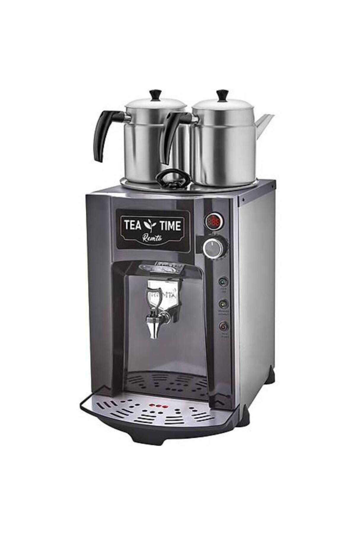 Premium Jumbo Double Teapot Tea Boiler Black