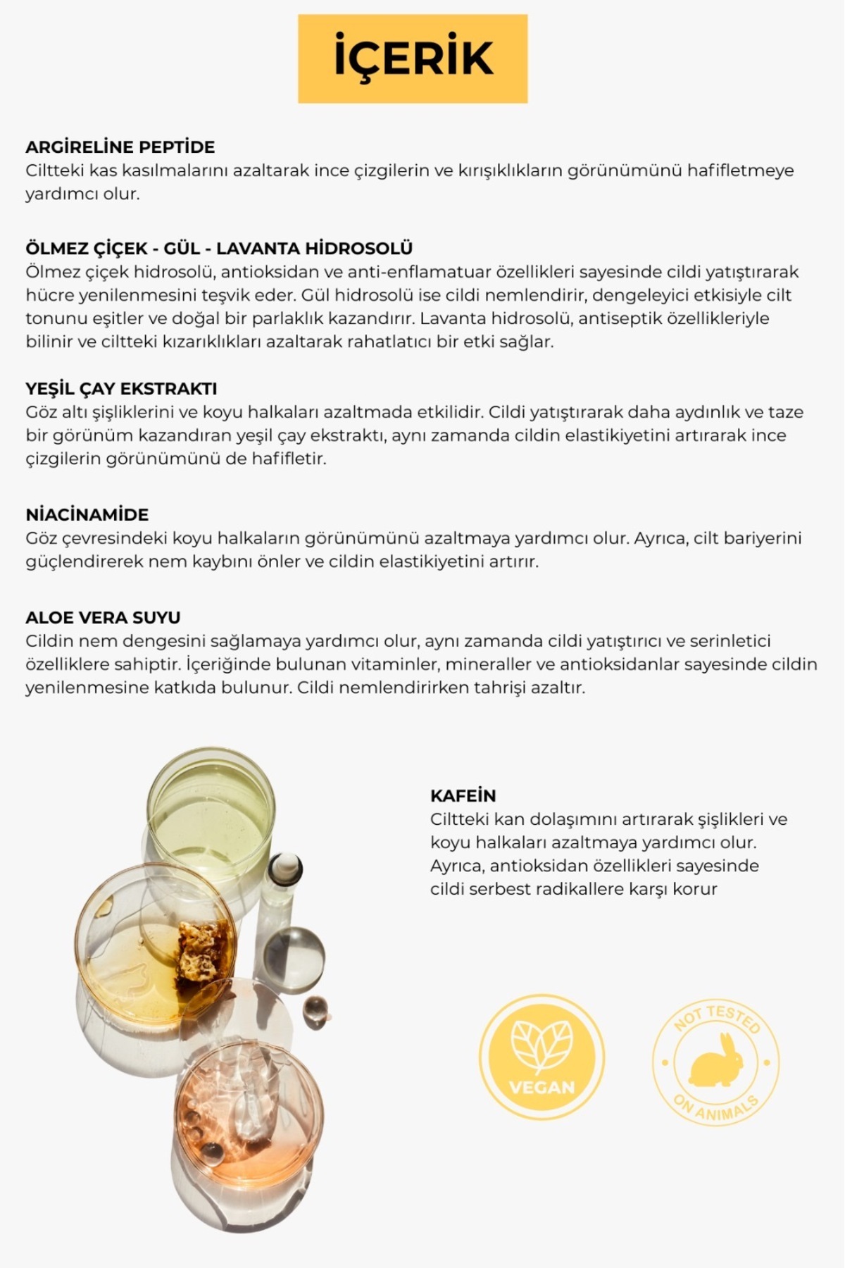 Ölmez Çiçek Yaşlanma Karşıtı Serum Seti, Argireline Peptit İçeren Formül, 2'li Set — ÖÇYSS — تصویر 5 از 6