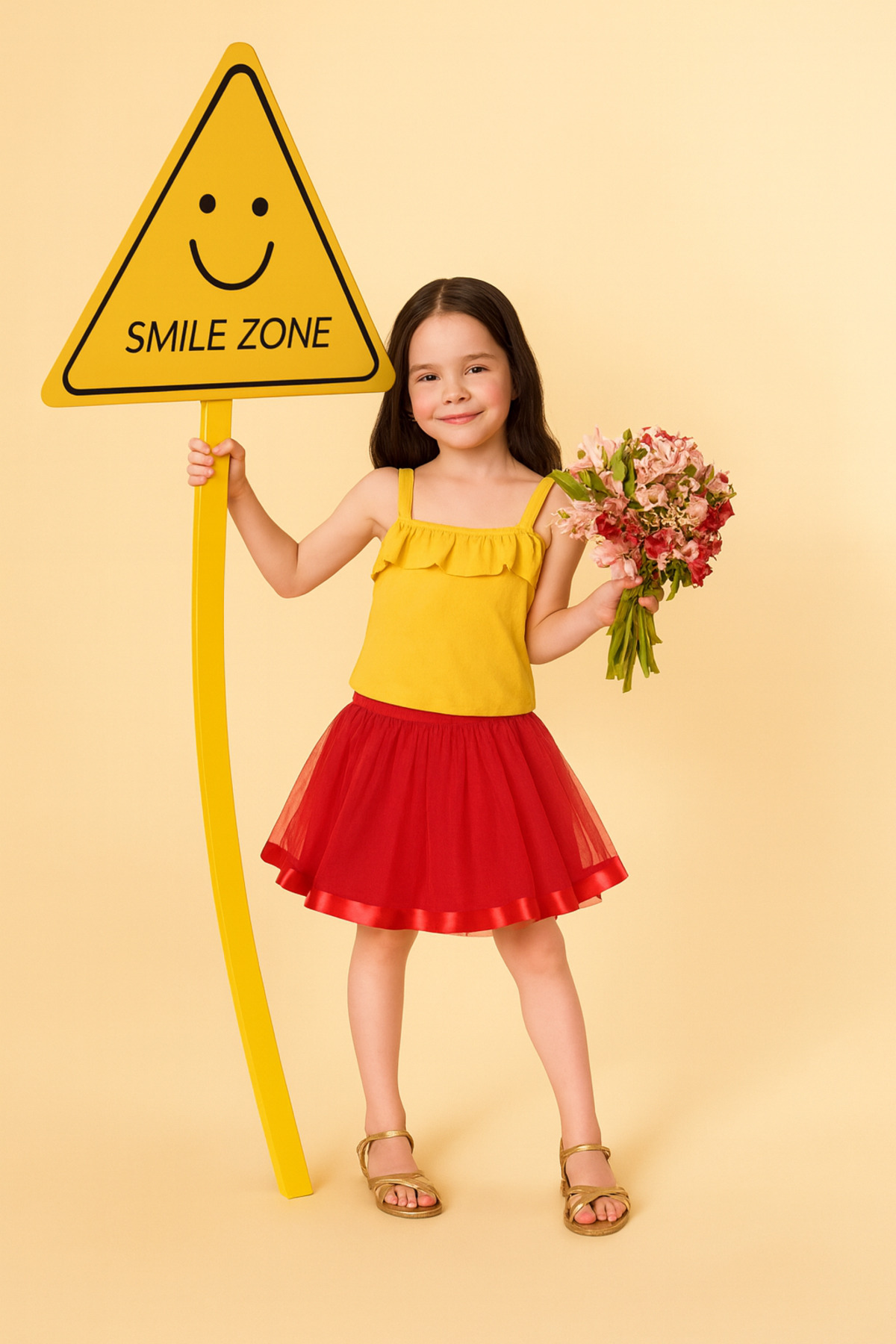 ESİLA KİDS  Kız Çocuk Etek Hayal Tül Etek Parti ve Özel Gün Giyim 4-14 Yaş - Görsel 6