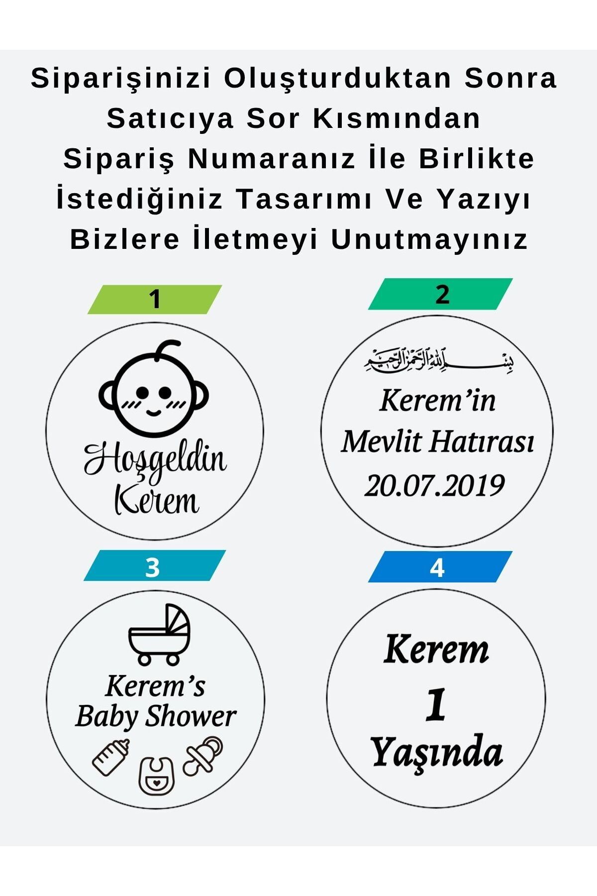 EvremStore Baby Shower, Doğum Günü, Mevlüt Bebek Hediyelik Sabun 10 Adet fotoğrafı 5 (önizleme)