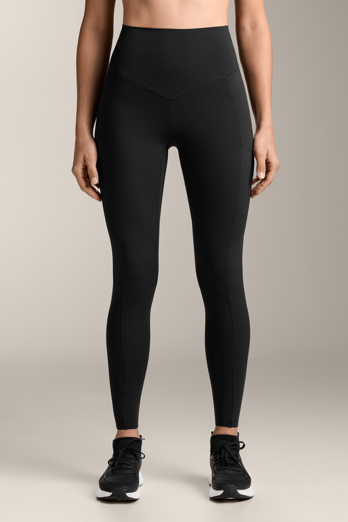 Oysho Compressive Pocket High Rise 65 Cm Bilek Hizasında Tayt